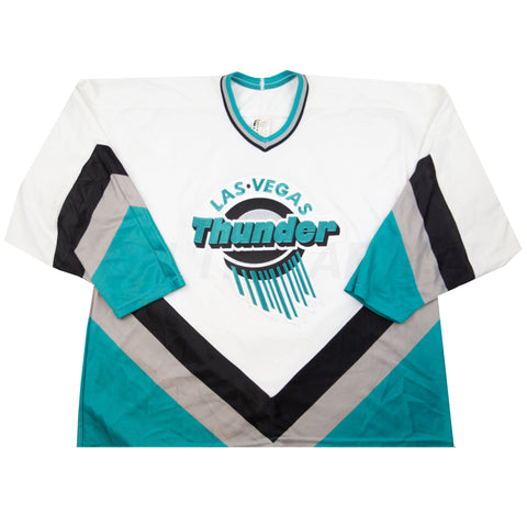 Vintage White Las Vegas Thunder Jersey (2000's)