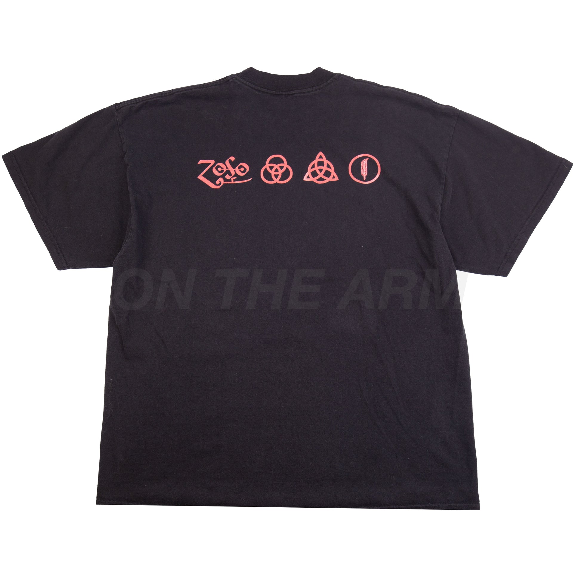 Vintage Black Led Zeppelin Tee (2001)