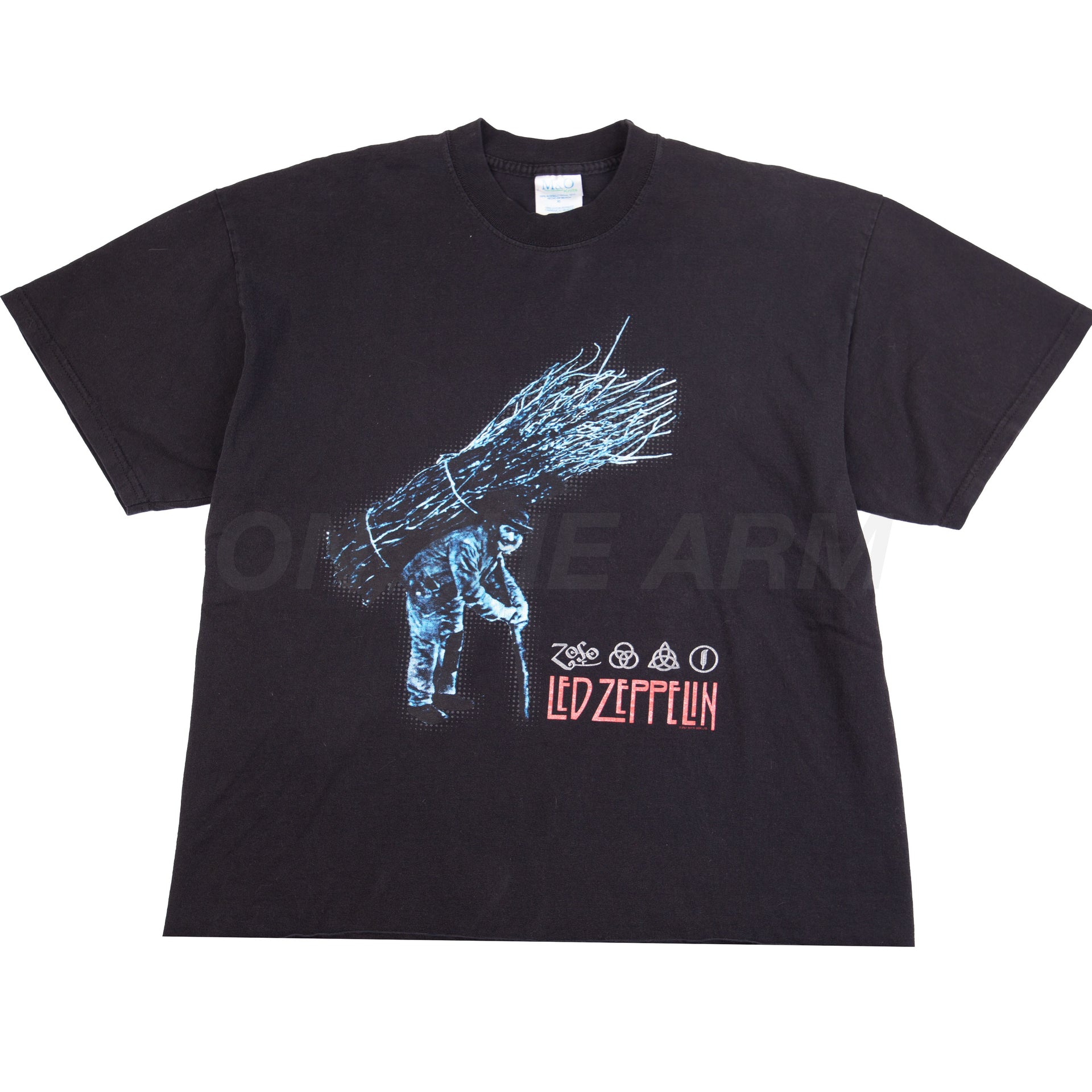 Vintage Black Led Zeppelin Tee (2001)