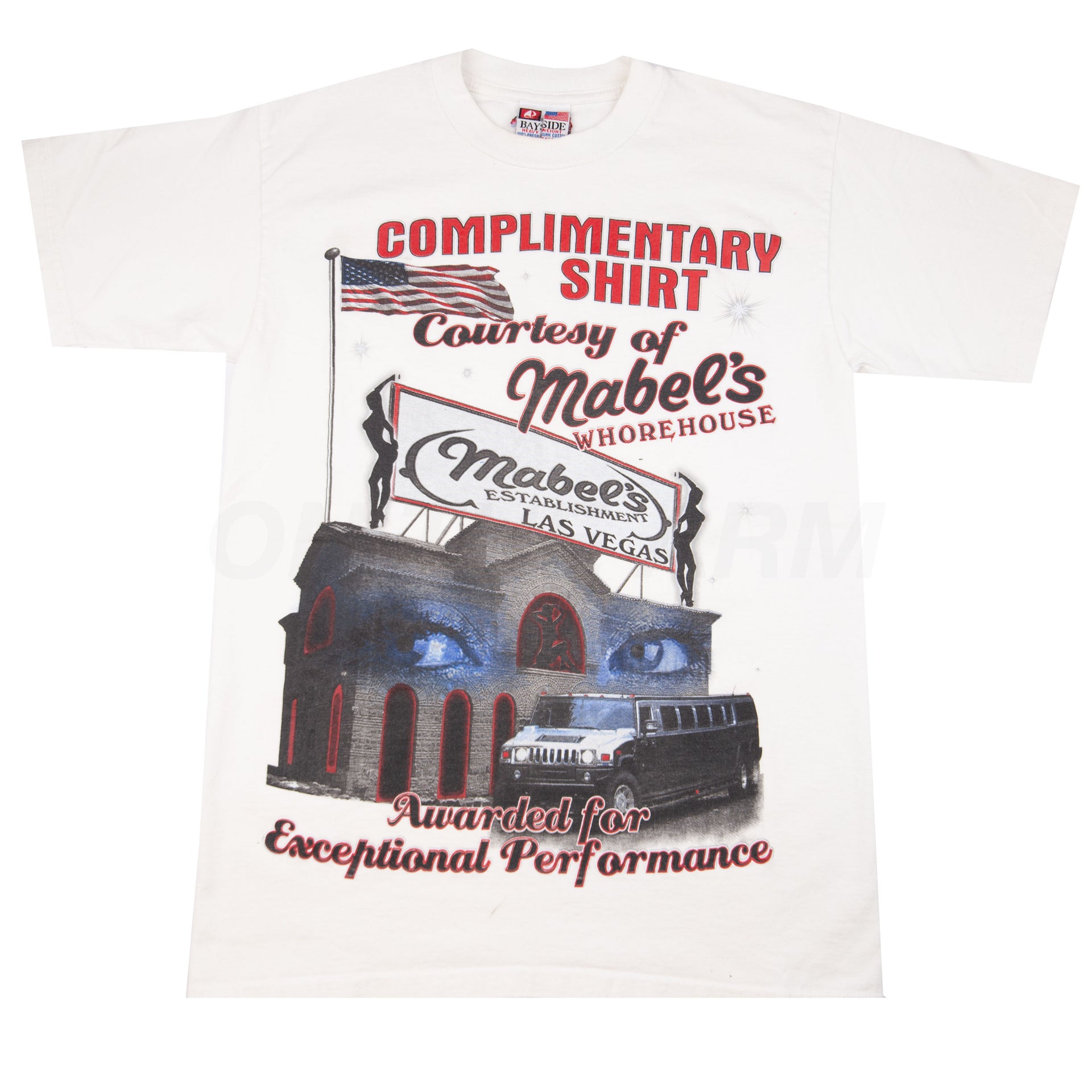 Vintage White Mabel's Whorehouse Tee (2000's)