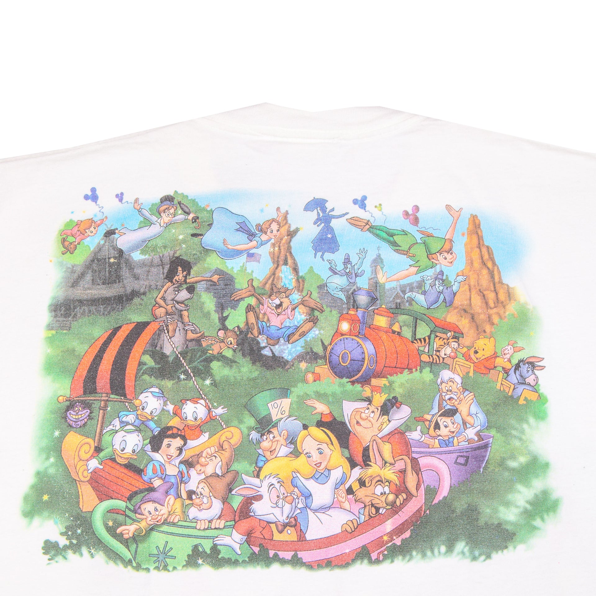 Vintage White Disney Magic Kingdom Tee (2000's)