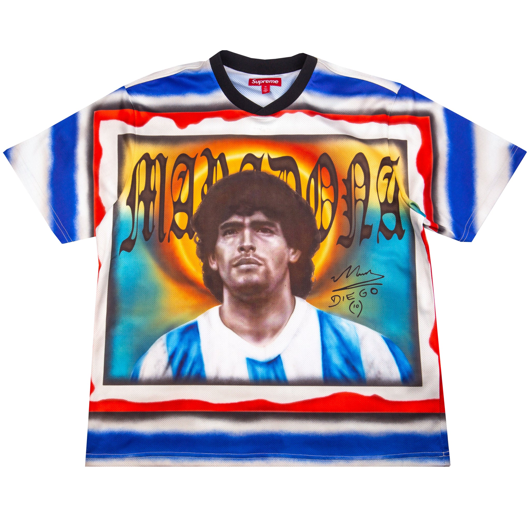 Supreme Diego Maradona Soccer Jersey