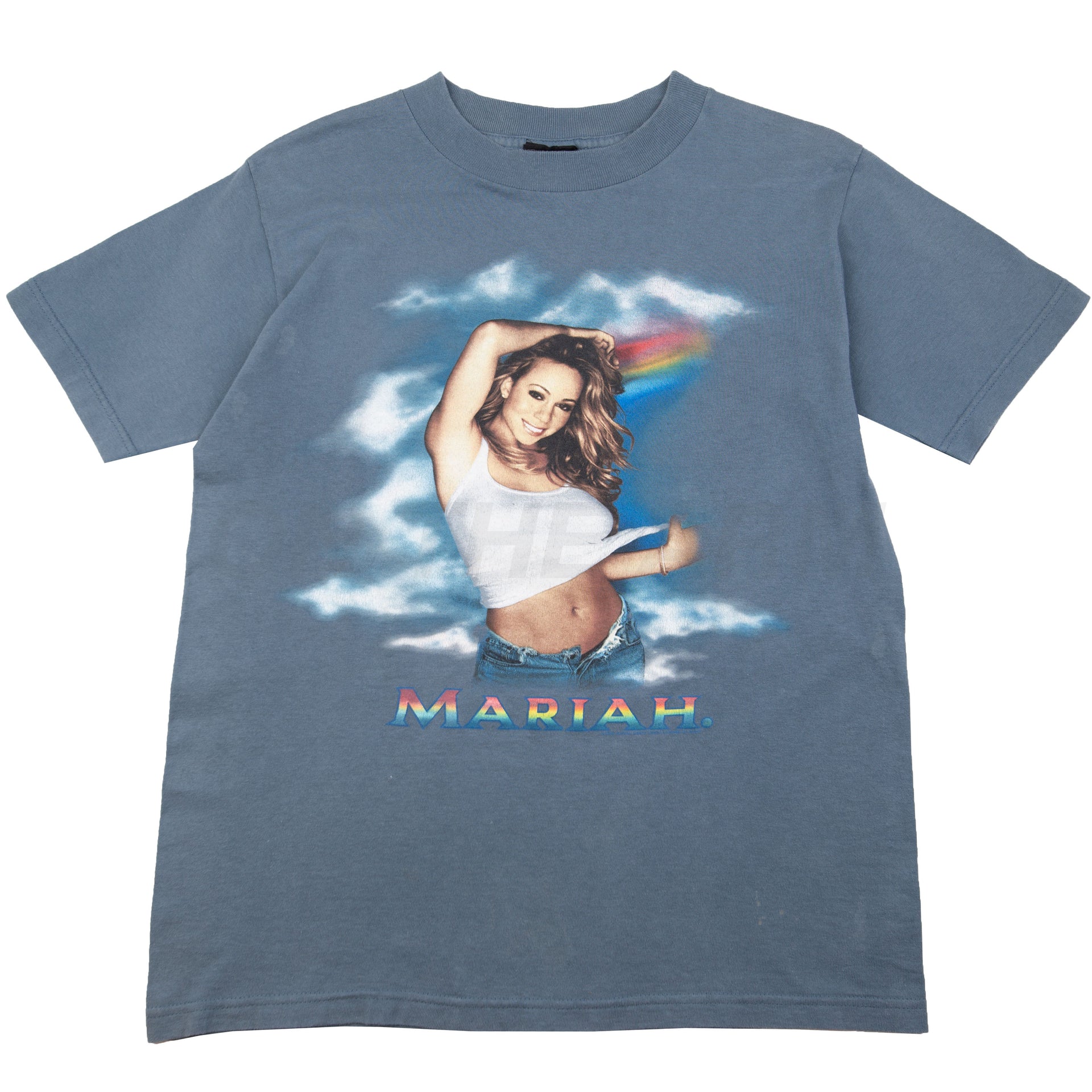 Vintage Blue Mariah Carey Rainbow Tour Tee (2000's)