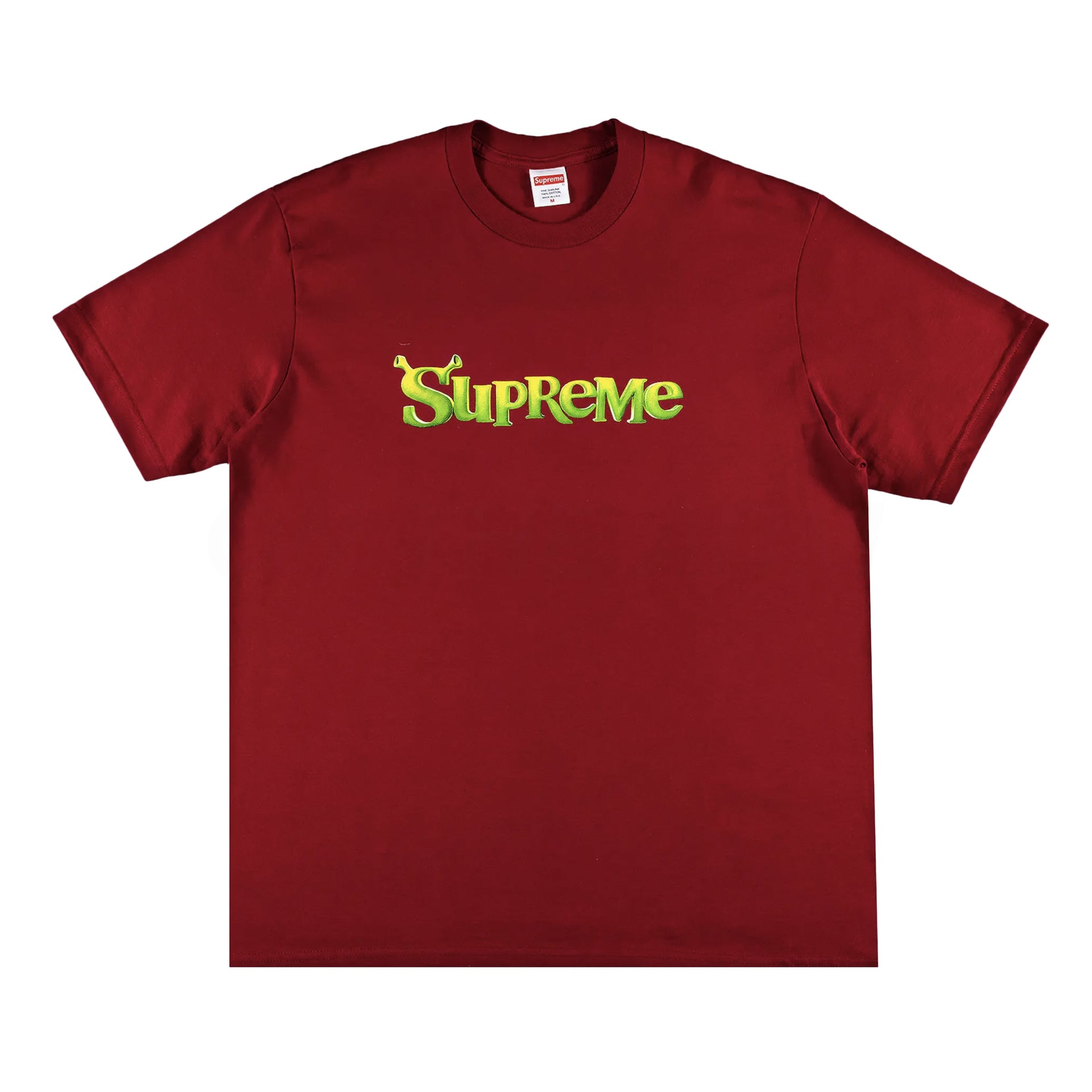 Supreme Maroon Shrek Tee