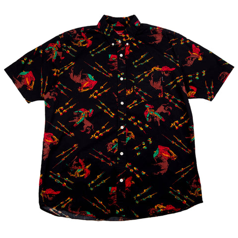 Supreme Black Matador Button Up Shirt (2013) PRE-OWNED