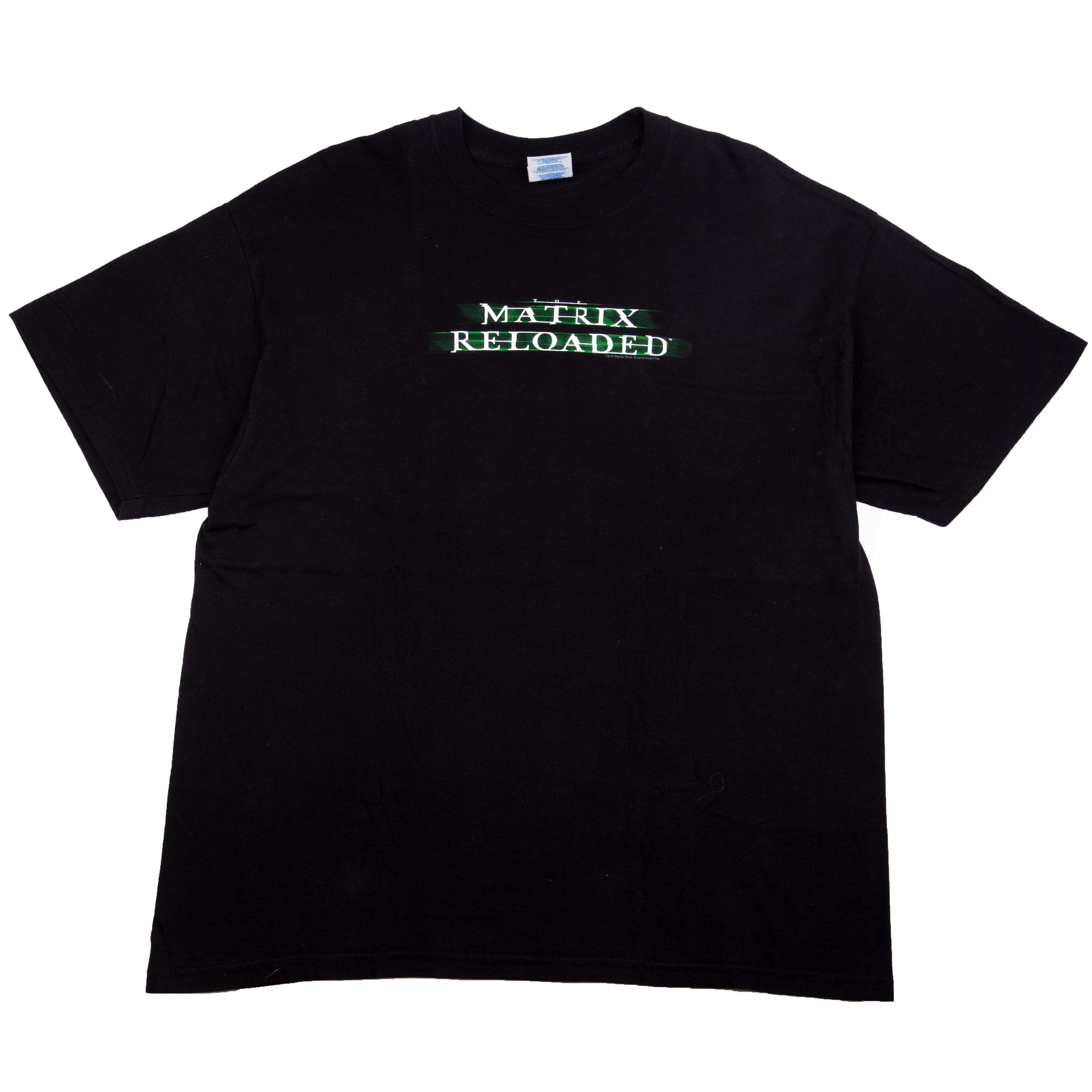 Vintage Black Matrix Reloaded Tee (2000's)