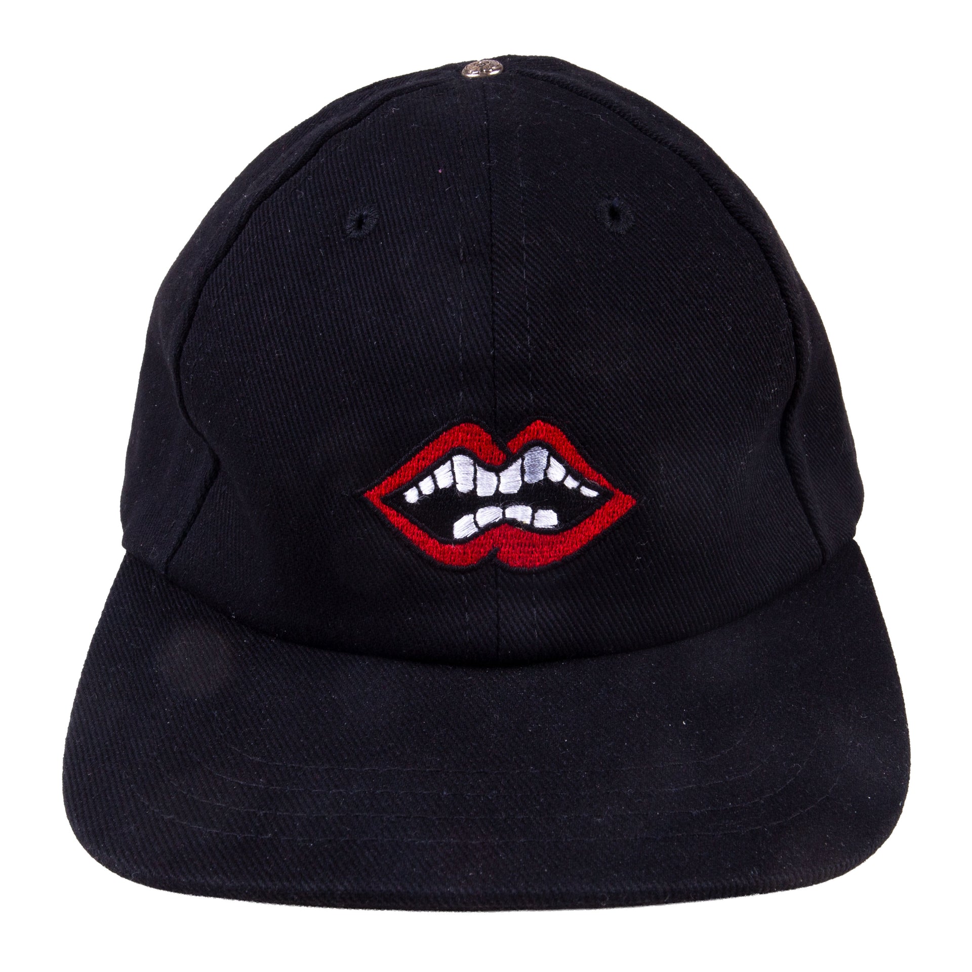 Chrome Hearts Black Matty Boy Chomper Strapback PRE-OWNED