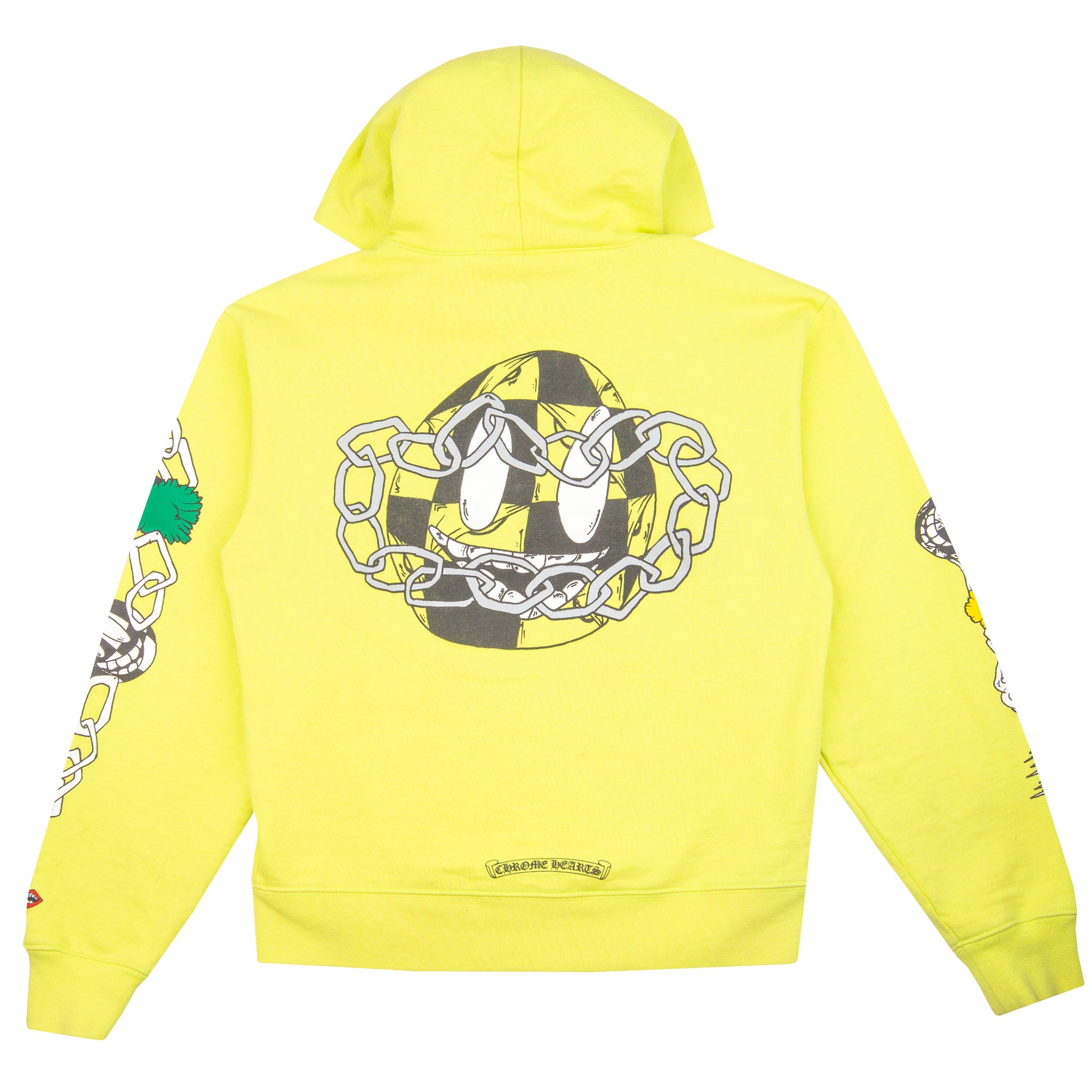 Chrome Hearts Hardware Green Matty Boy Build Hoodie PRE-OWNED