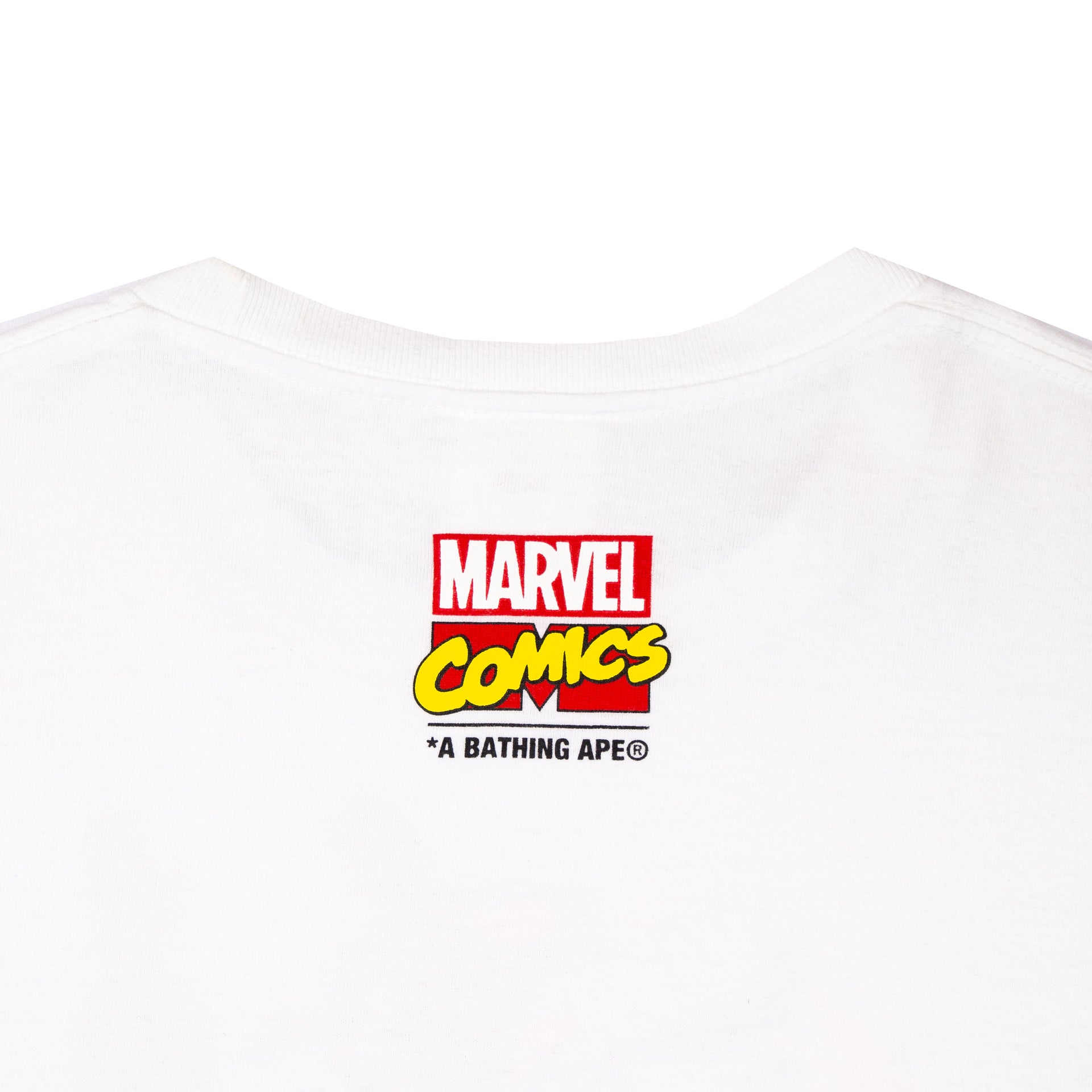 Bape White Marvel Thor Ape Head Tee PRE-OWNED