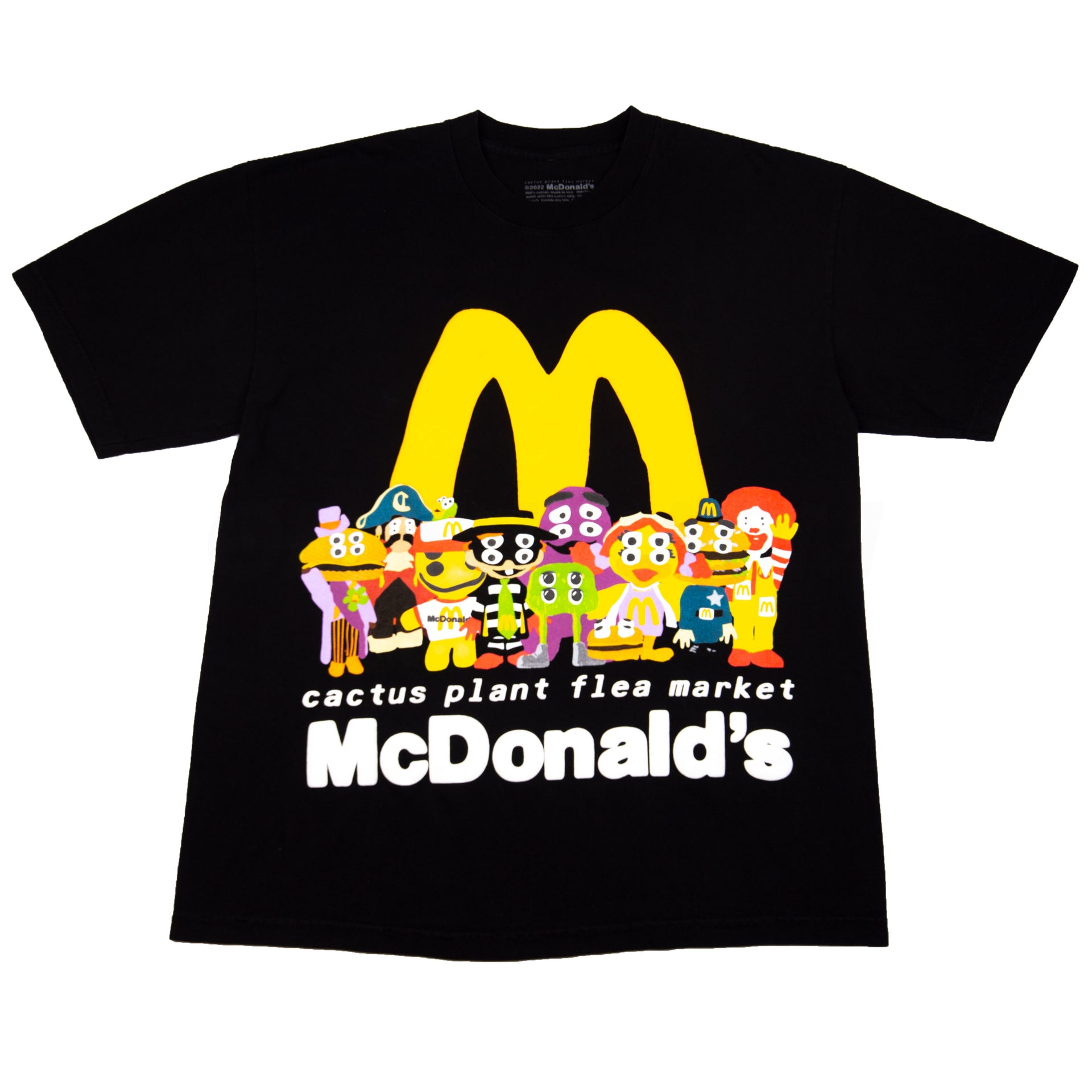 Cactus Plant Flea Market Black McDonalds Tee