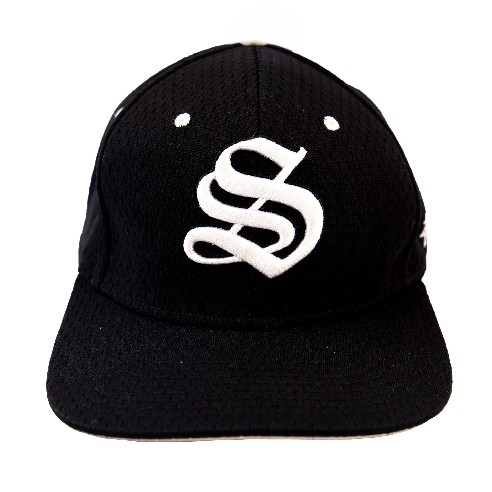 Stussy Black Mesh Snapback PRE-OWNED