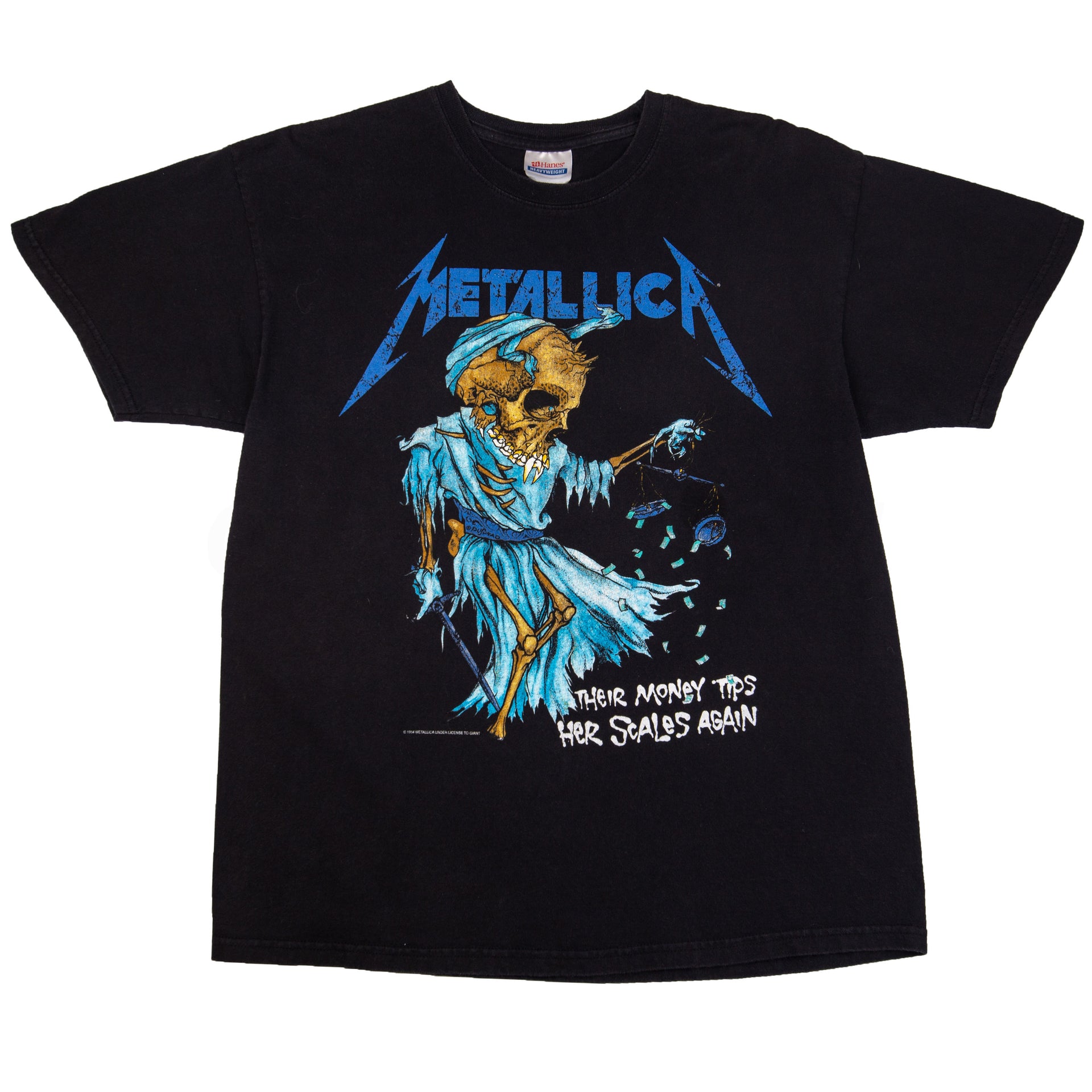 Vintage Black Metallica Money Tips Tee (1990's)
