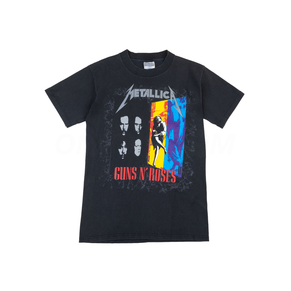 Vintage Black Metallica Guns N Roses Tour Tee (1992)