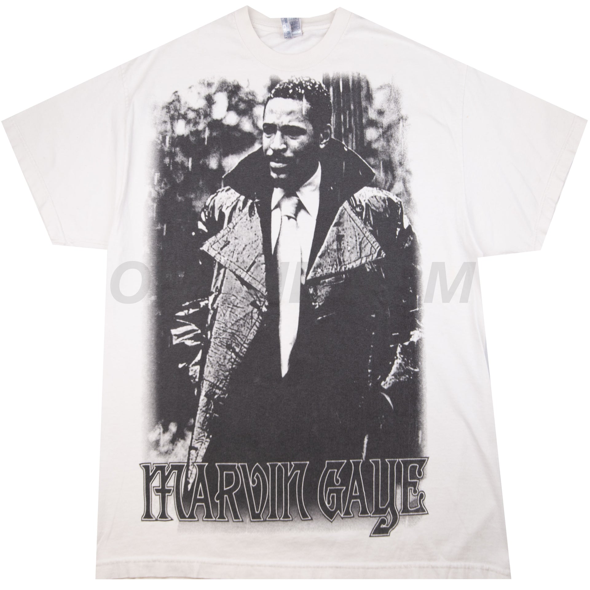 Vintage White Marvin Gaye Bootleg Tee (2000's)