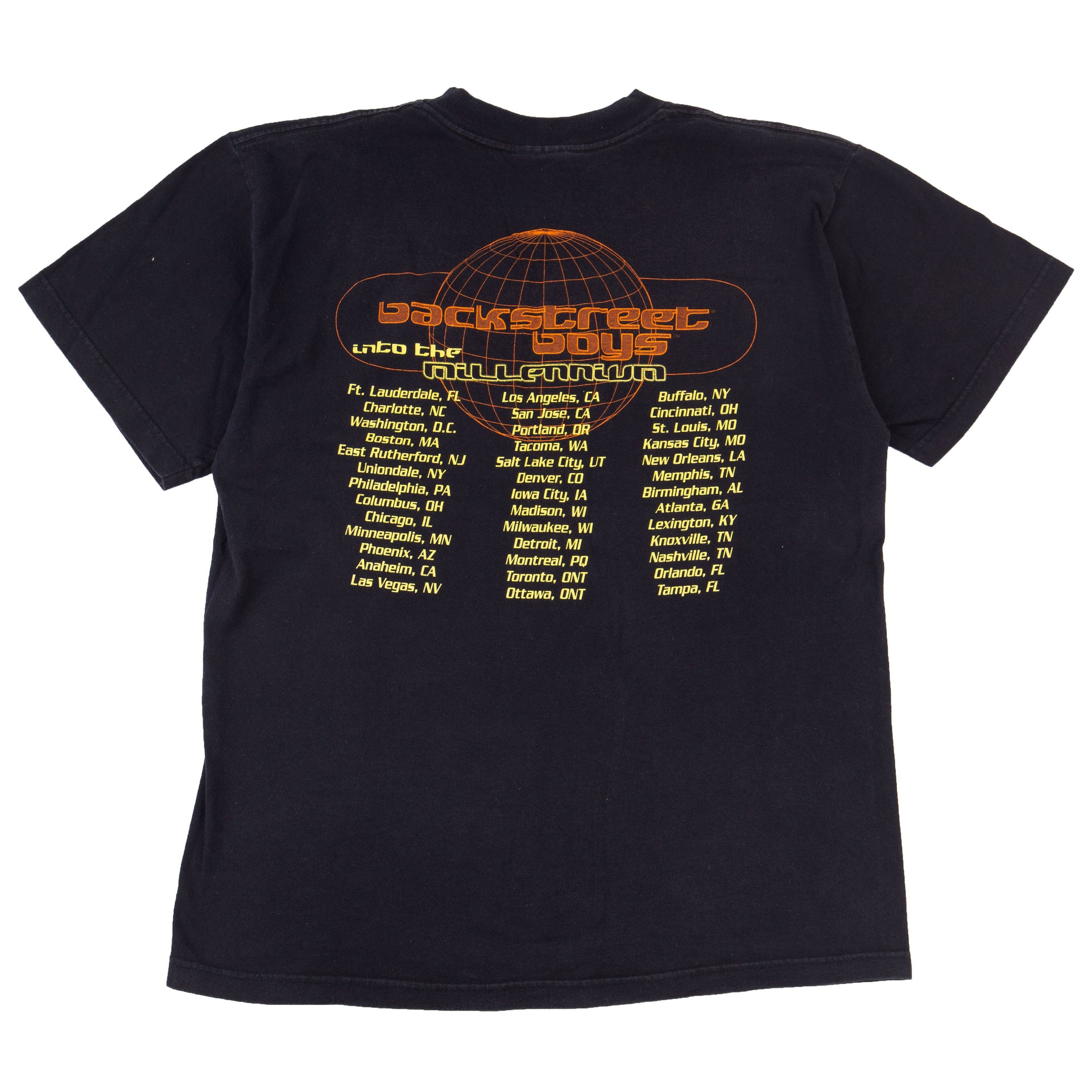 Vintage Black Backstreet Boys Millenium Tour Tee (2000)