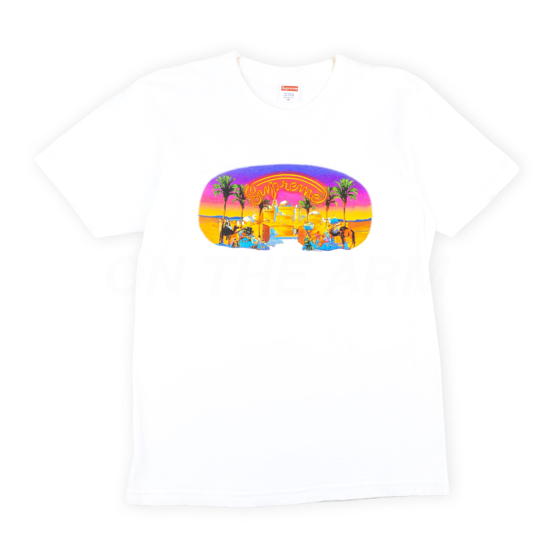 Supreme White Mirage Tee PRE-OWNED
