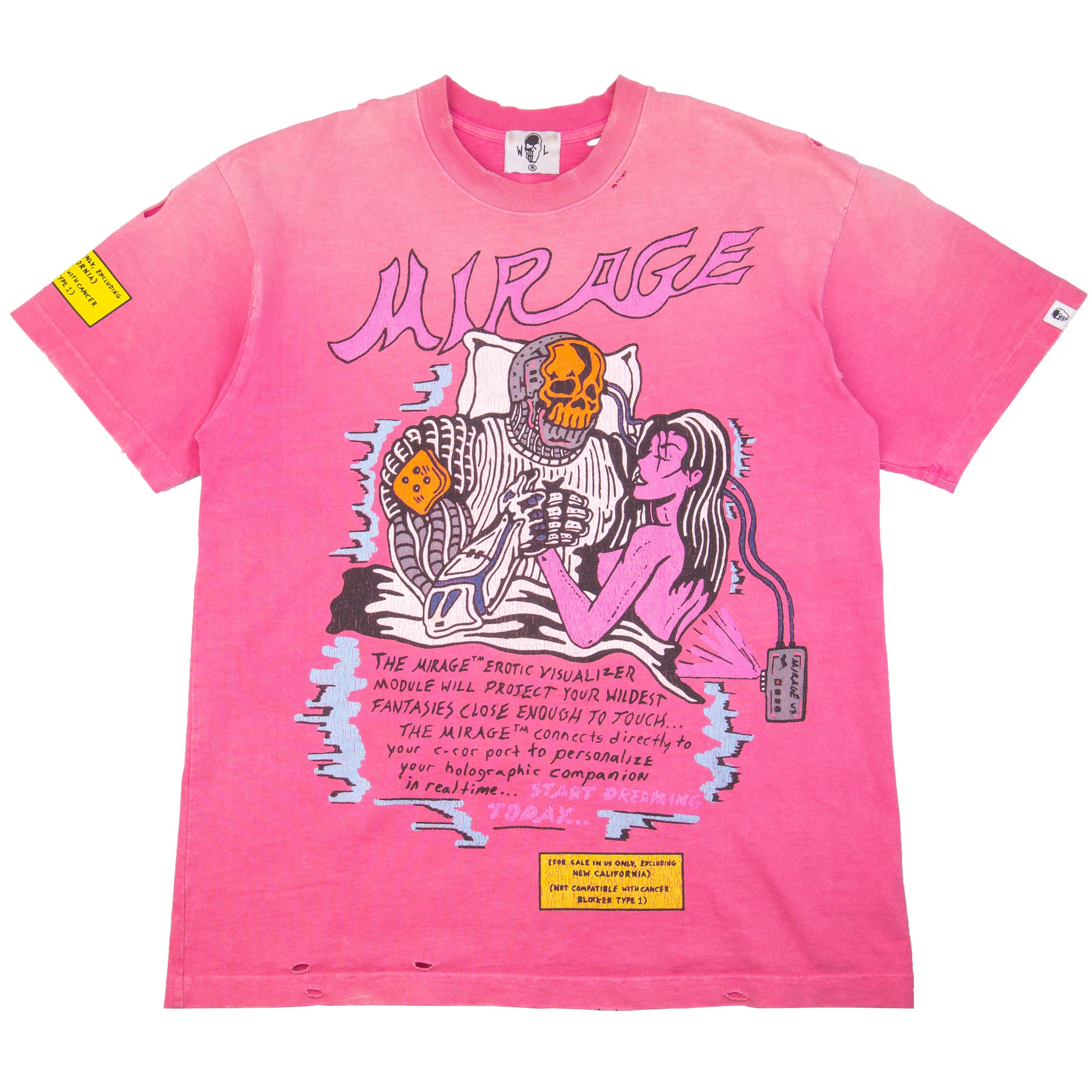 Warren Lotas Pink Mirage Tee PRE-OWNED