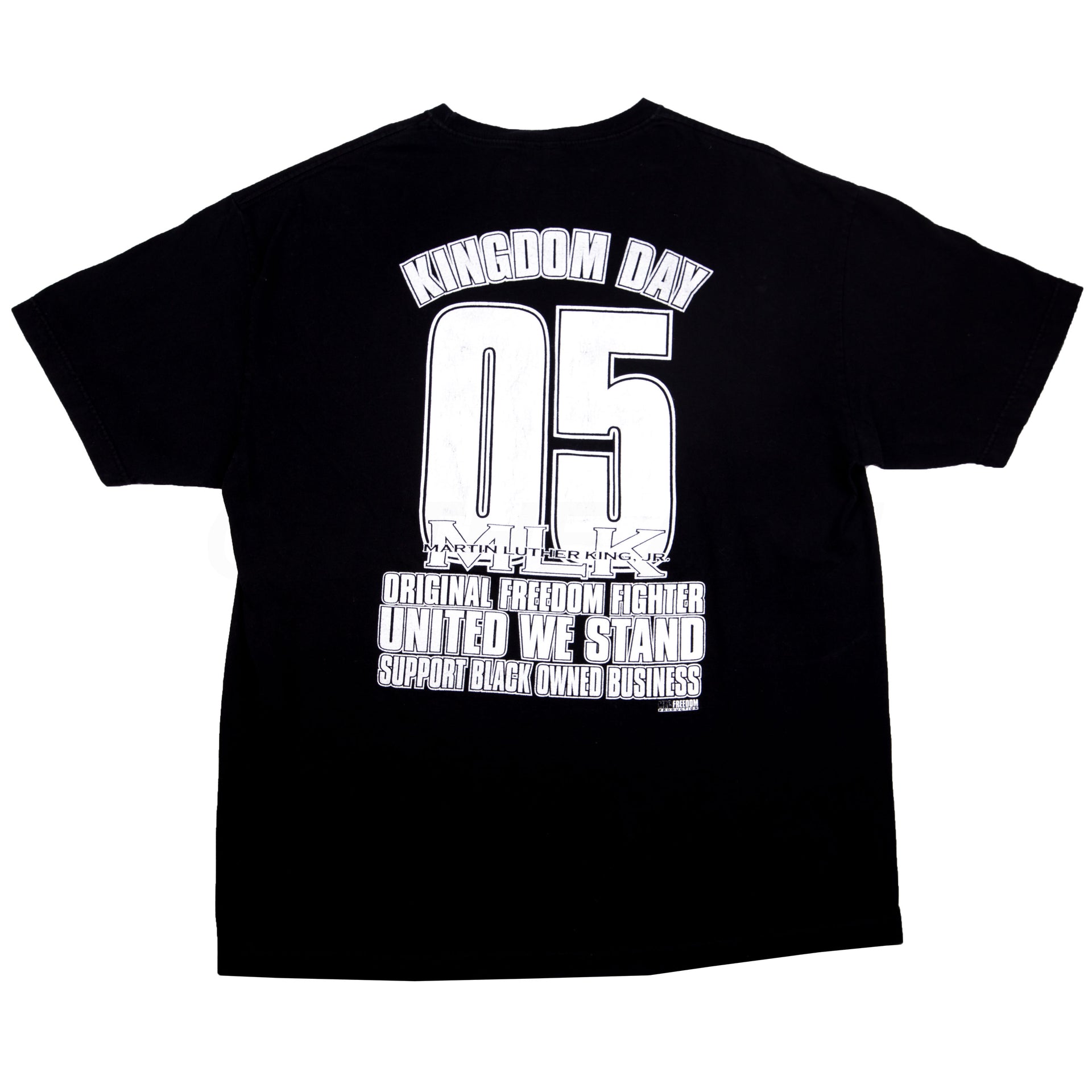 Vintage Black MLK Kingdom Day Parade Tee (1990's)