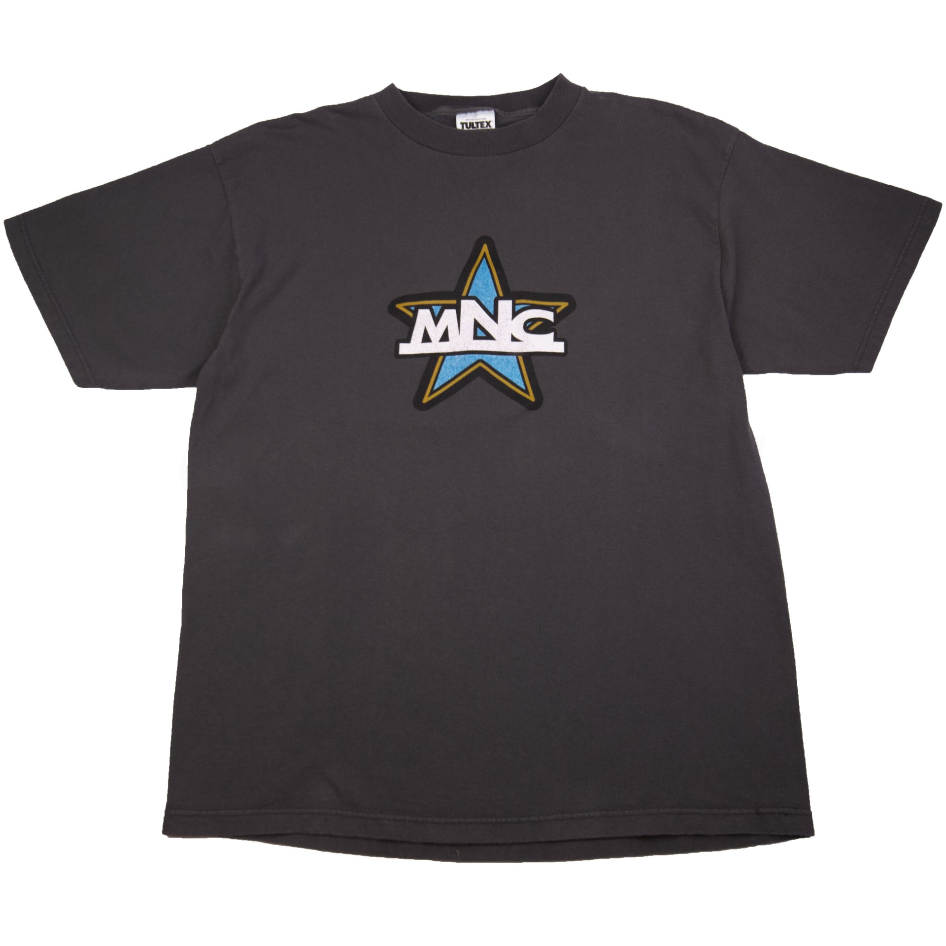 Vintage Charcoal Menace Skateboards Star Logo Tee (1990's)
