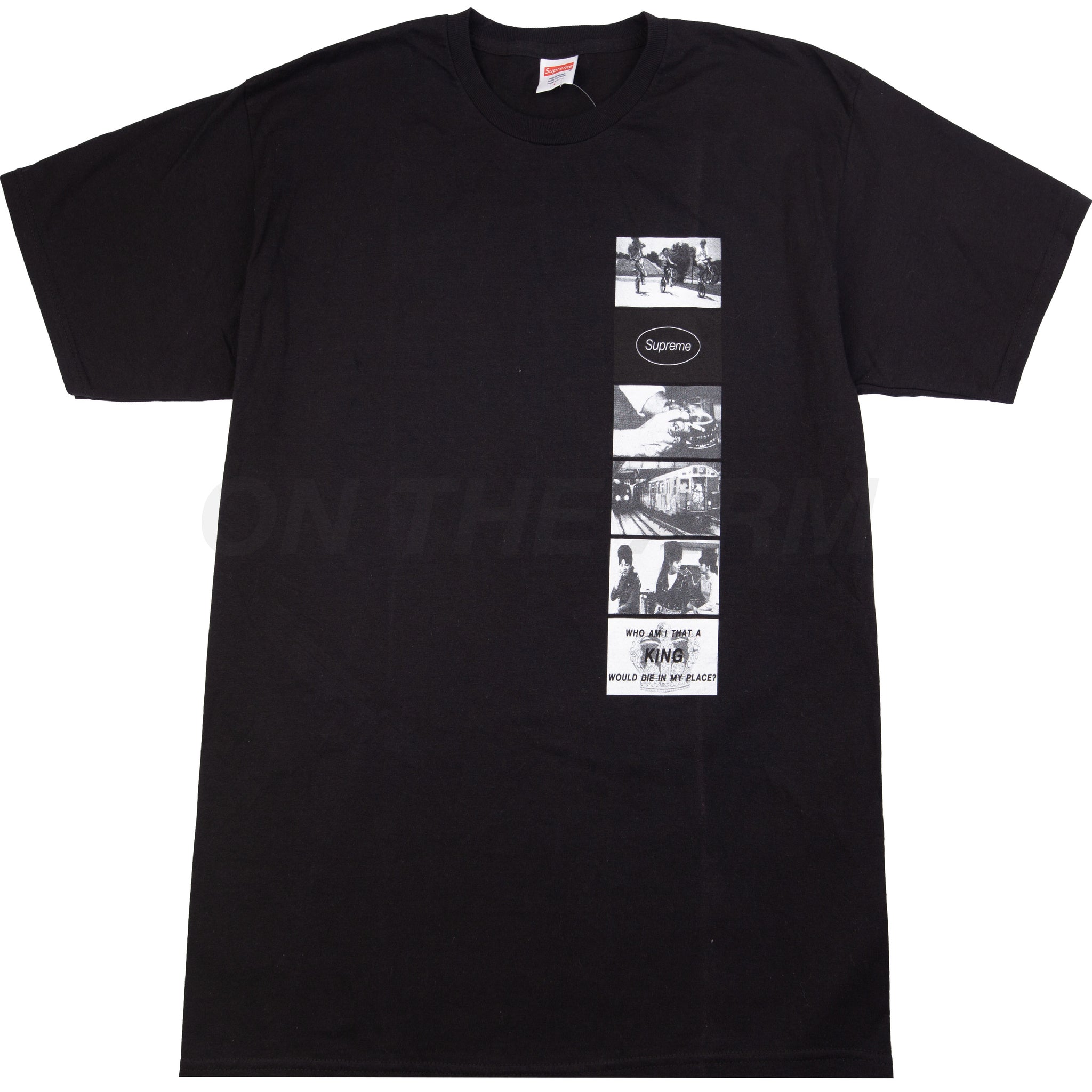 Supreme Black Montage Tee