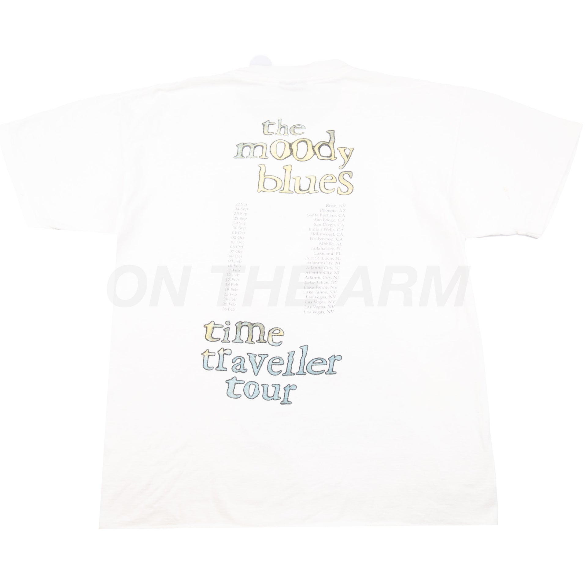 Vintage White Moody Blues Tee (1995)