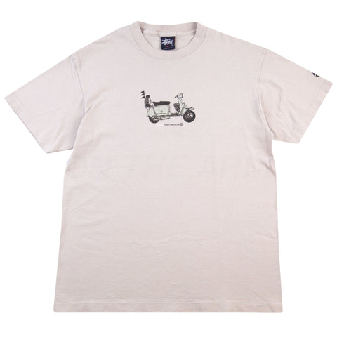 Stussy International Moped Tee (2000's) PRE-OWNED