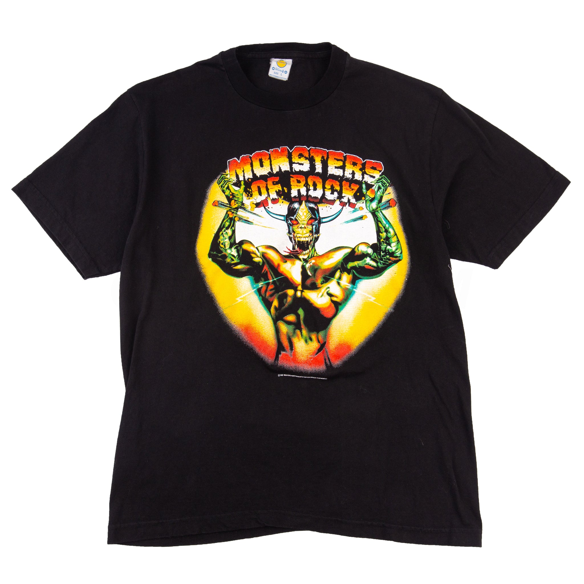 Vintage Black Monsters of Rock Tee (1987)