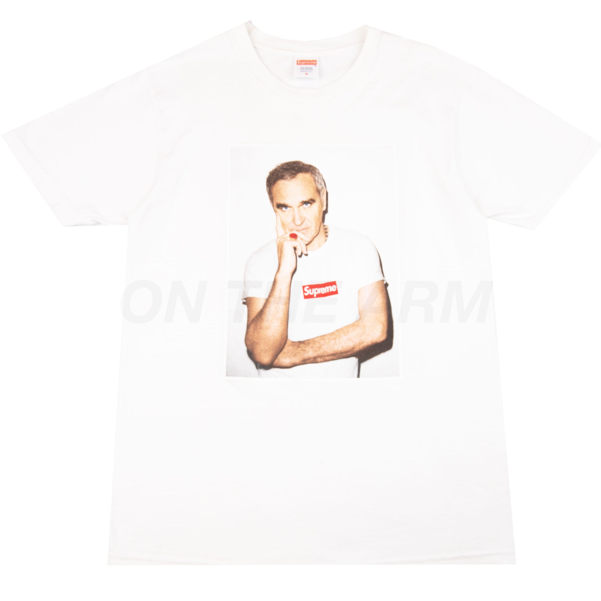 Supreme White Morrissey Photo Tee PRE-OWNED