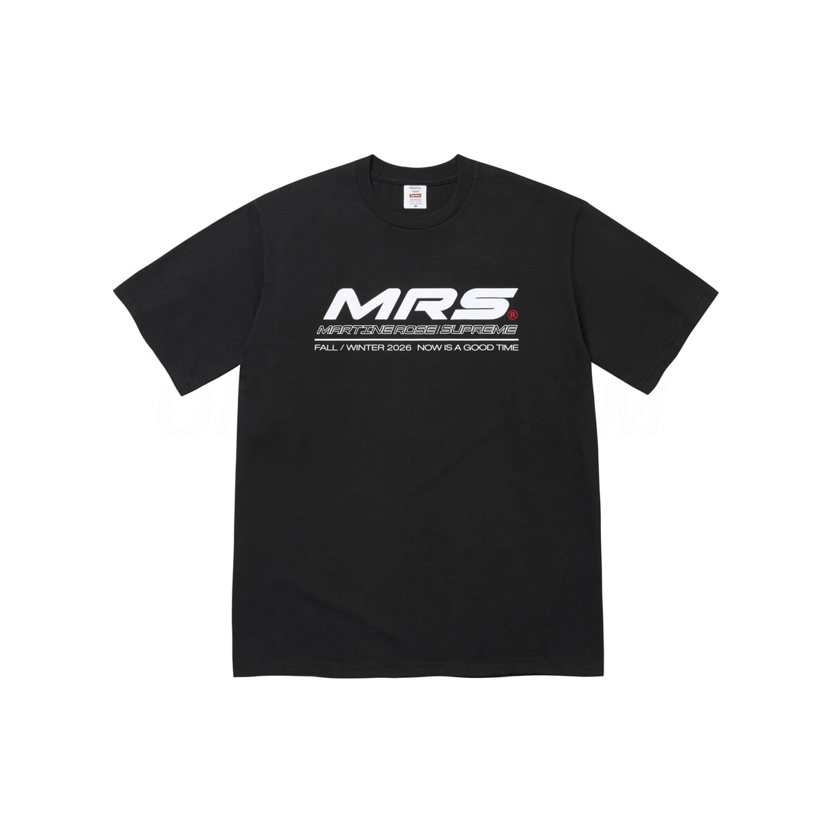 Supreme Black Martine Rose Now Tee
