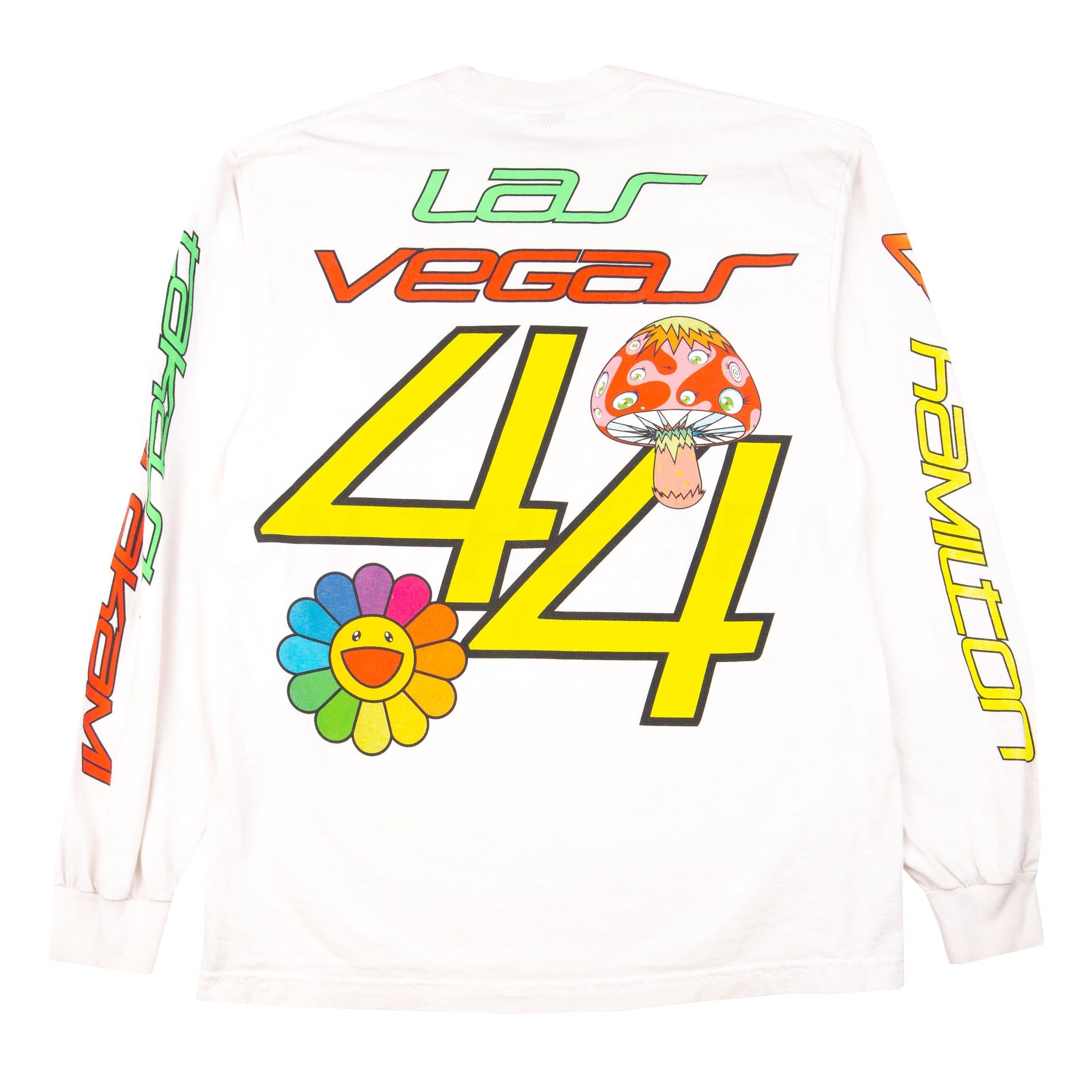 Takashi Murakami White Lewis Hamilton +44 L/S PRE-OWNED