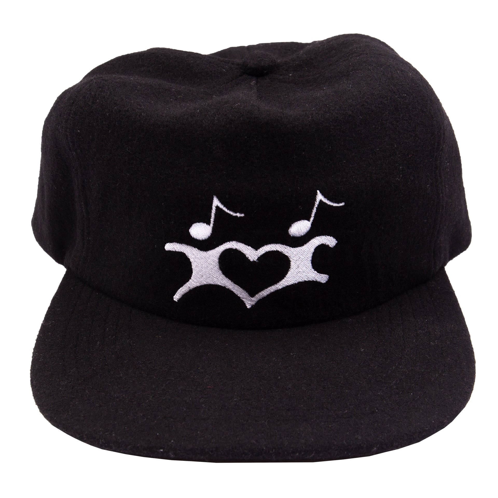 OTA Black Melton Wool Musical Soulmates Snapback