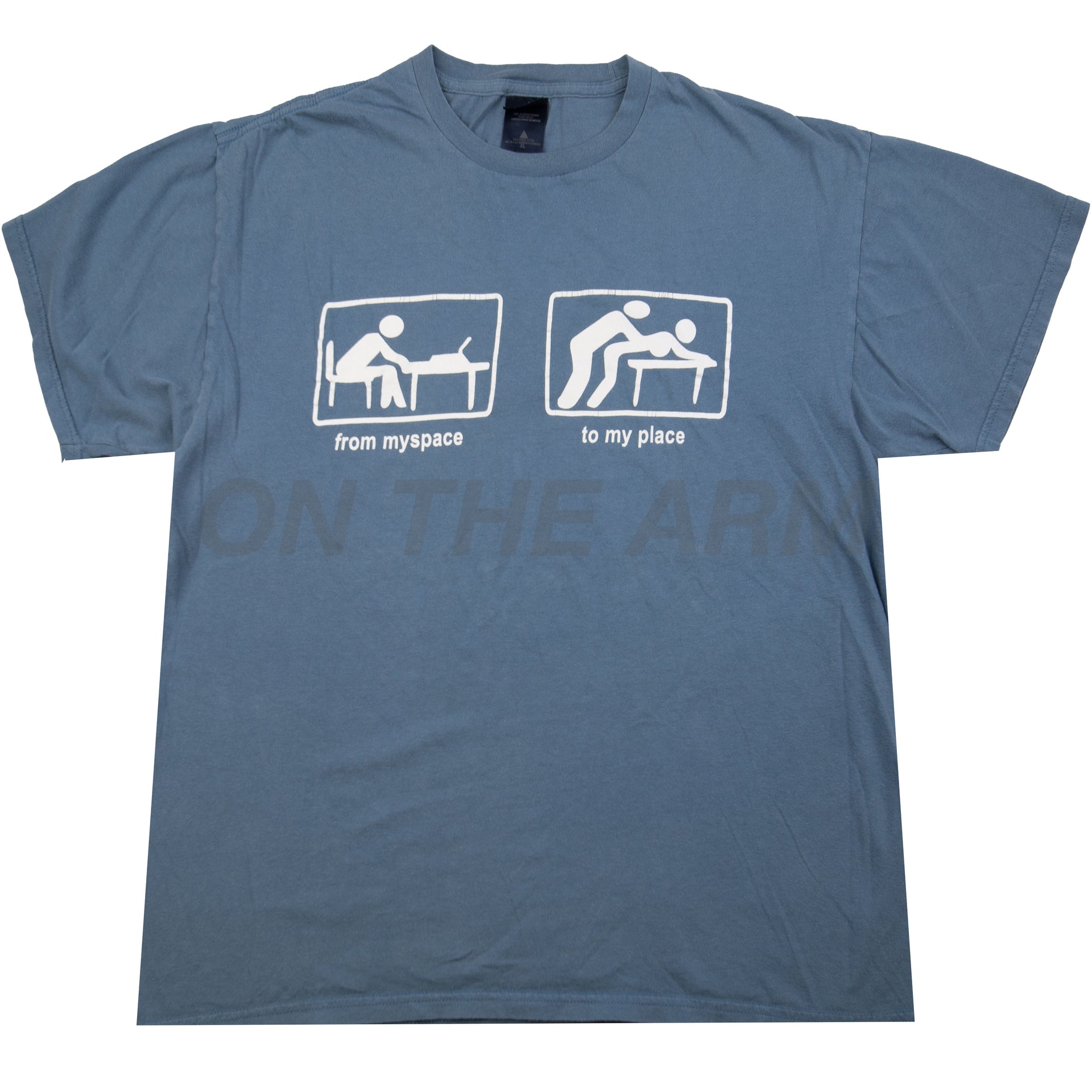 Vintage Blue Myspace Tee (2000's)