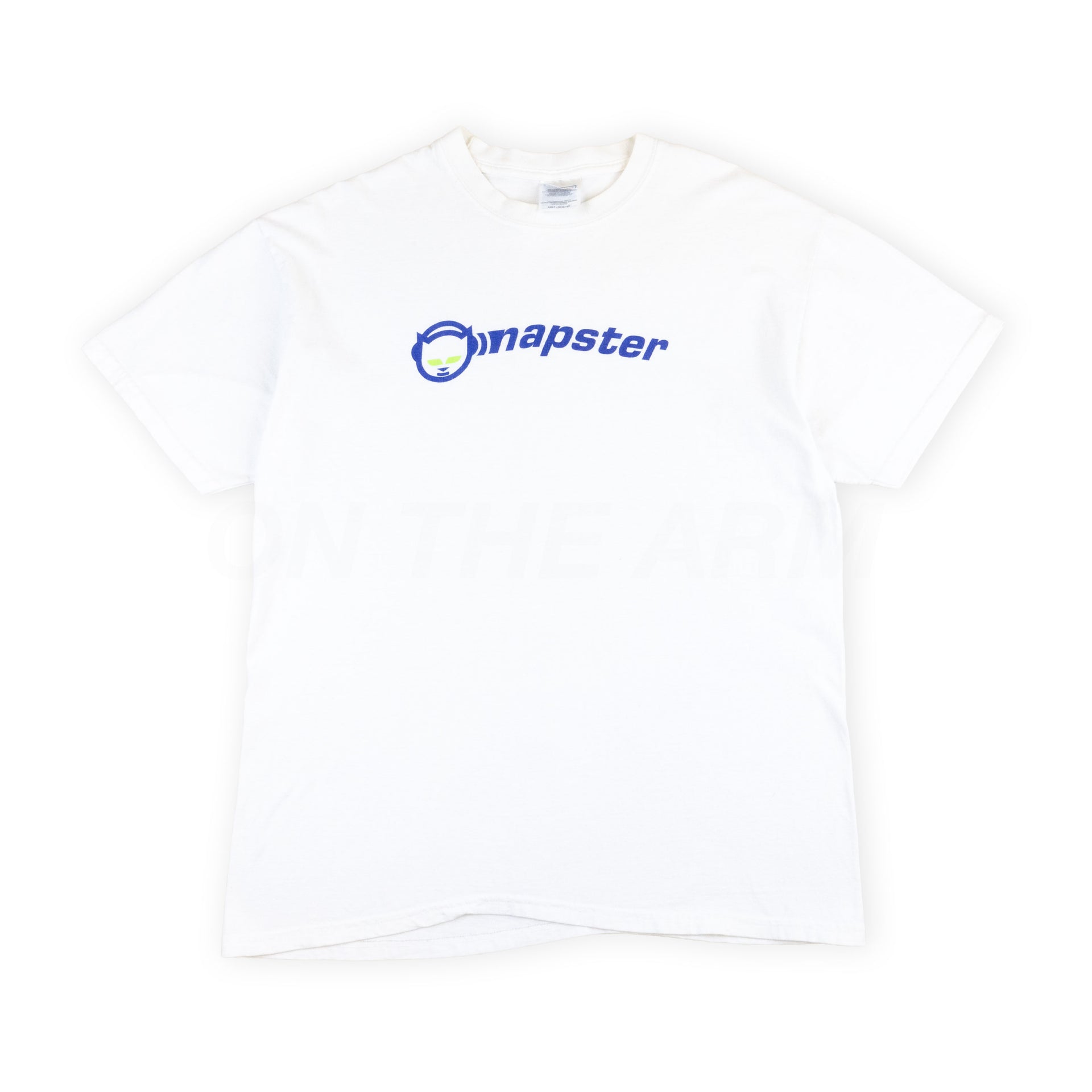 Vintage White Napster Tee (2000's)