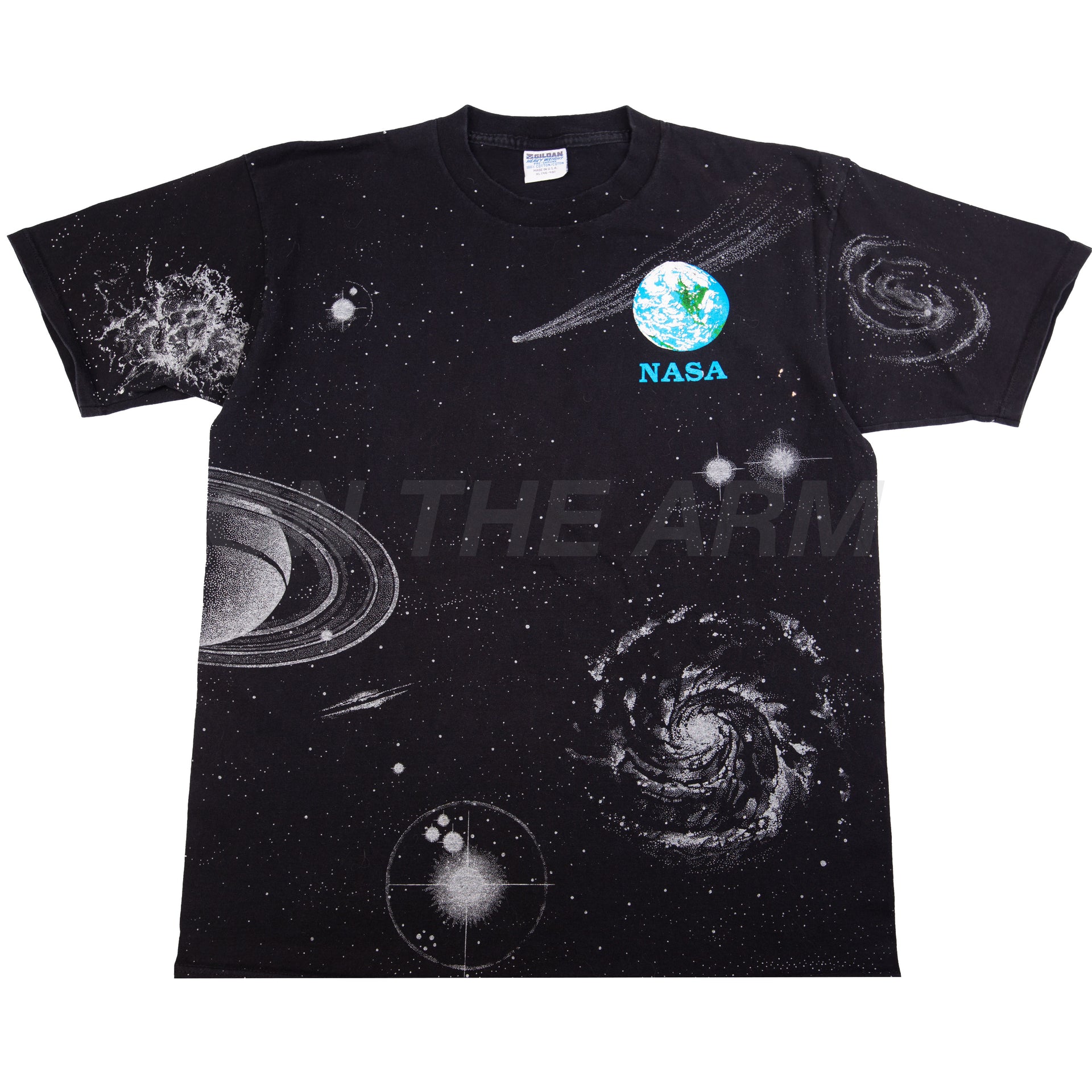 Vintage Black NASA Space Tee (1990's)