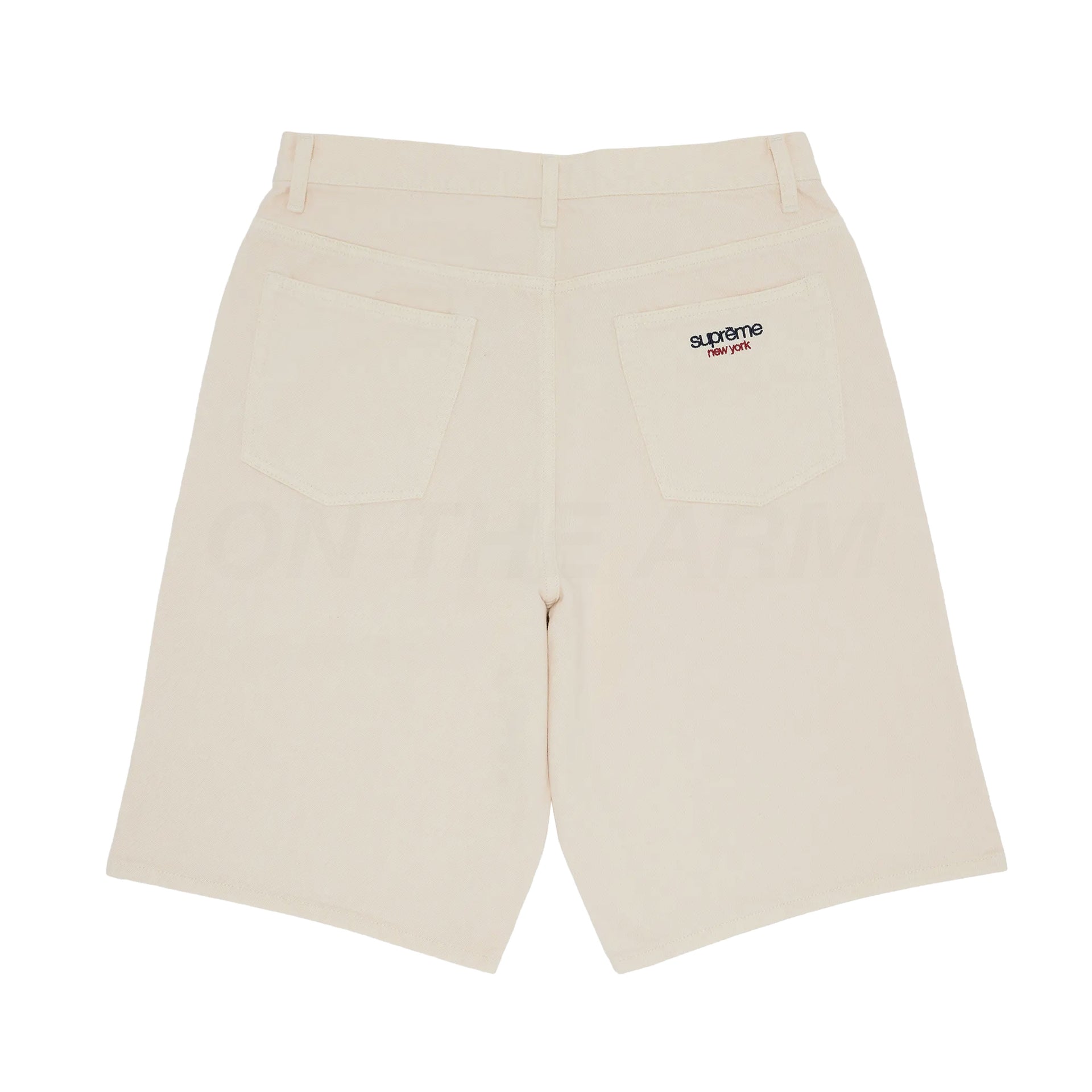 Supreme Natural Denim Baggy Shorts