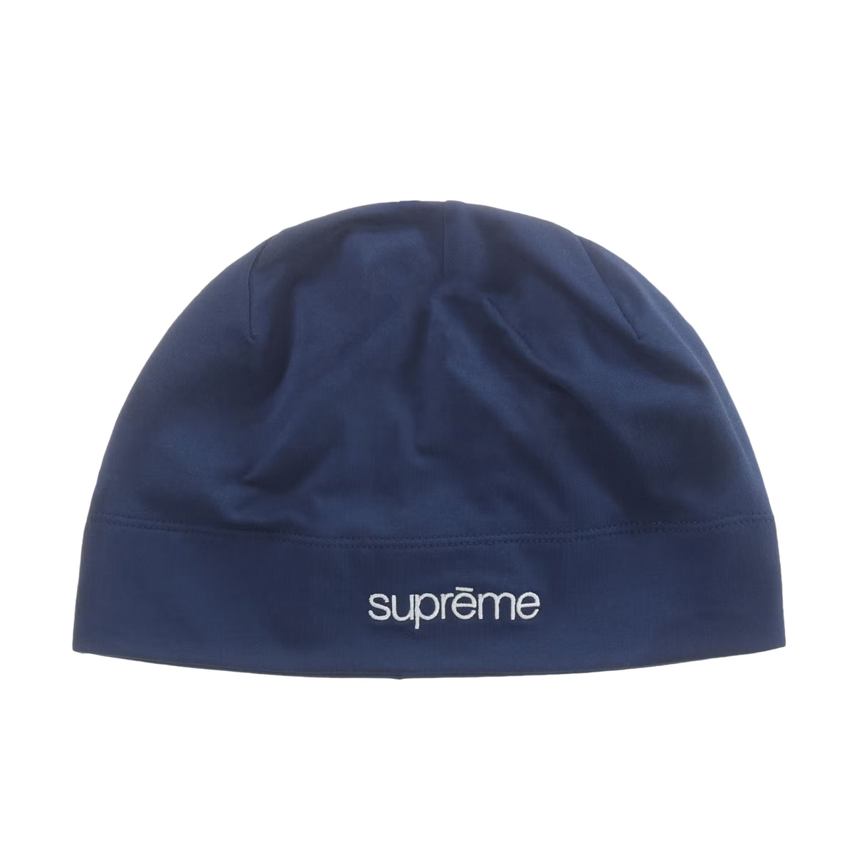 Supreme Navy Base Layer Beanie