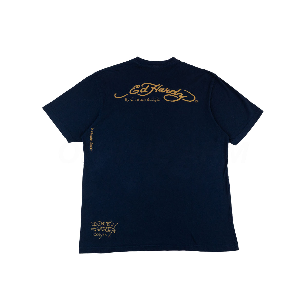 Vintage Navy Ed Hardy Skull Tee (2000's)