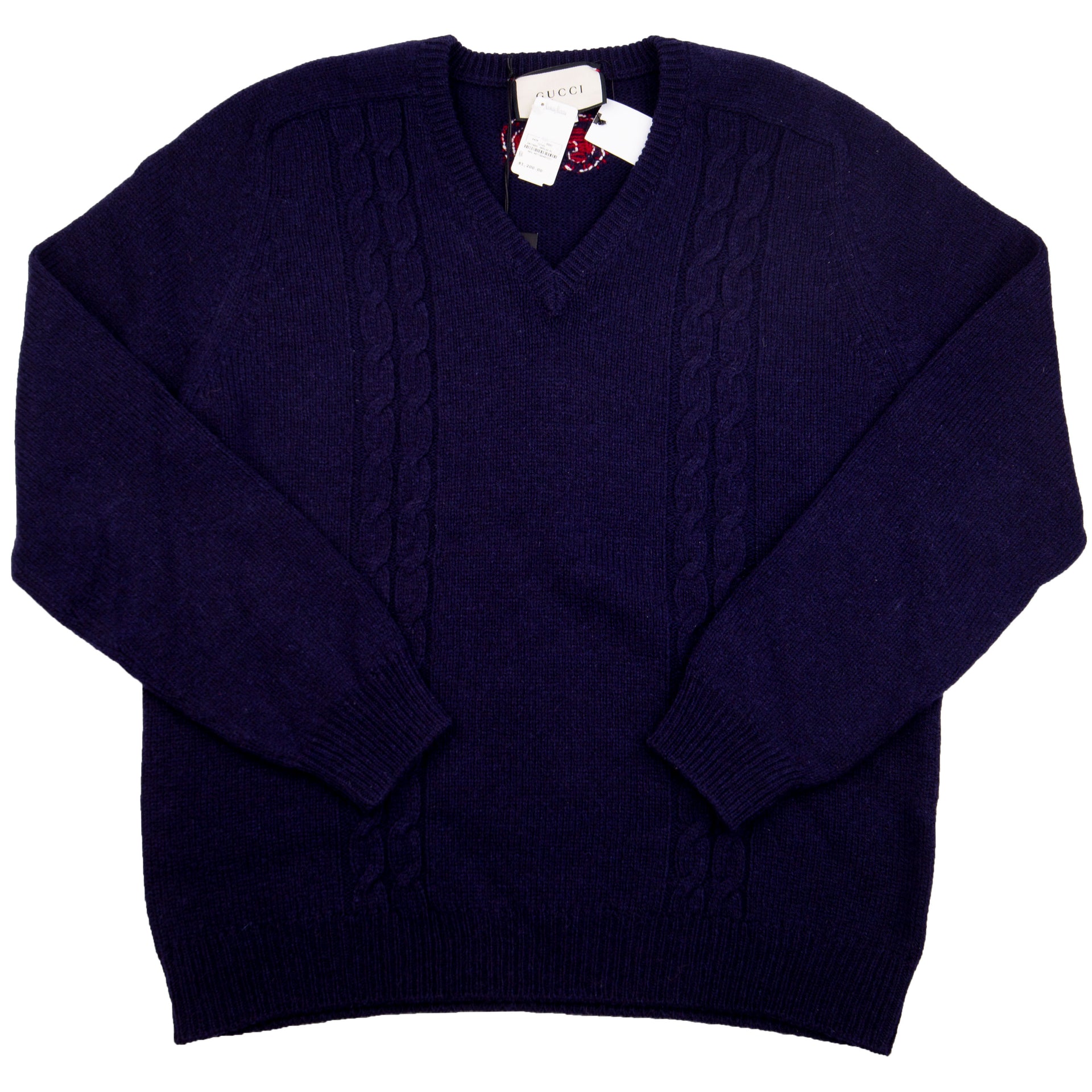 Gucci Navy Knitted Sweater