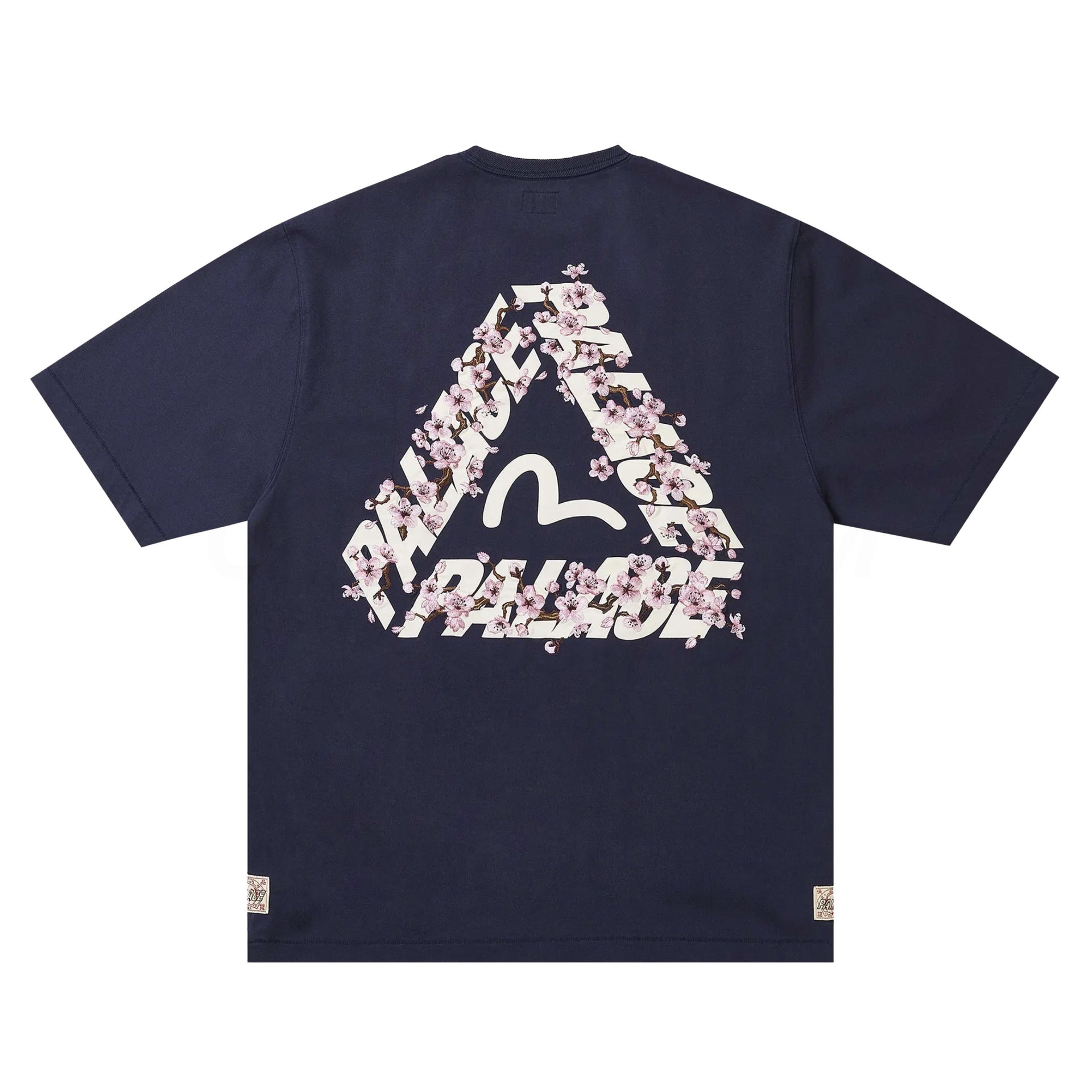 Palace Navy Evisu Heavy Wash Tee