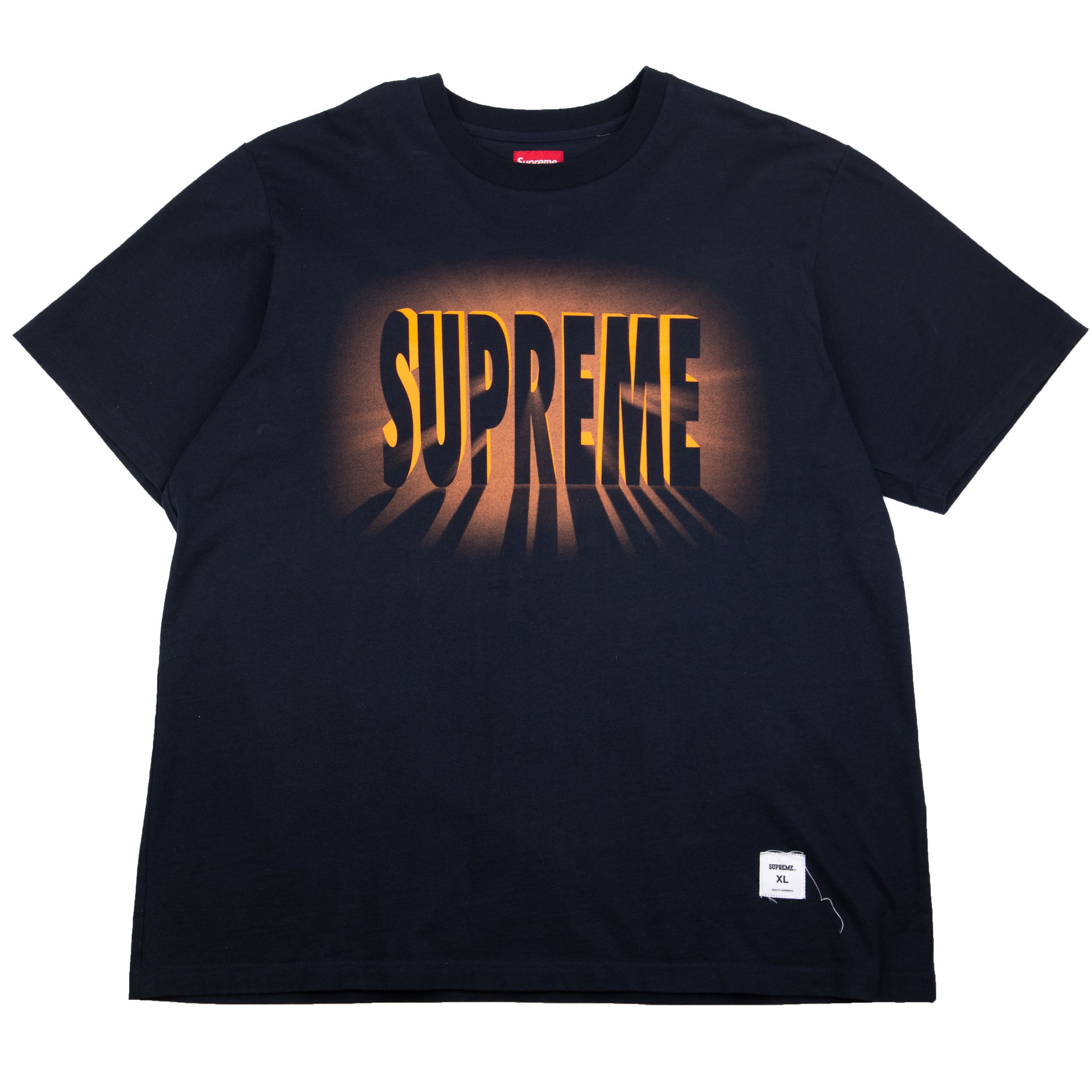 Supreme Navy Light Tee PRE-OWNED
