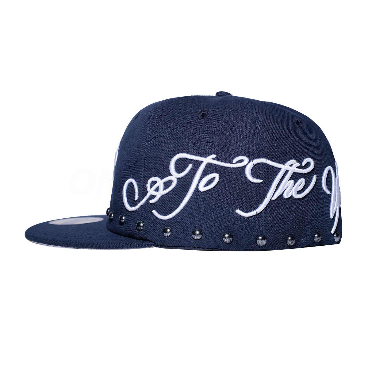 OTA Yankees Navy Las Vegas To The World Studded Fitted Hat