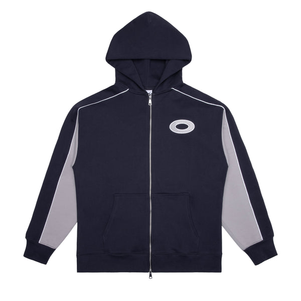 OTA Navy/Grey Paneled Optics Zip Up