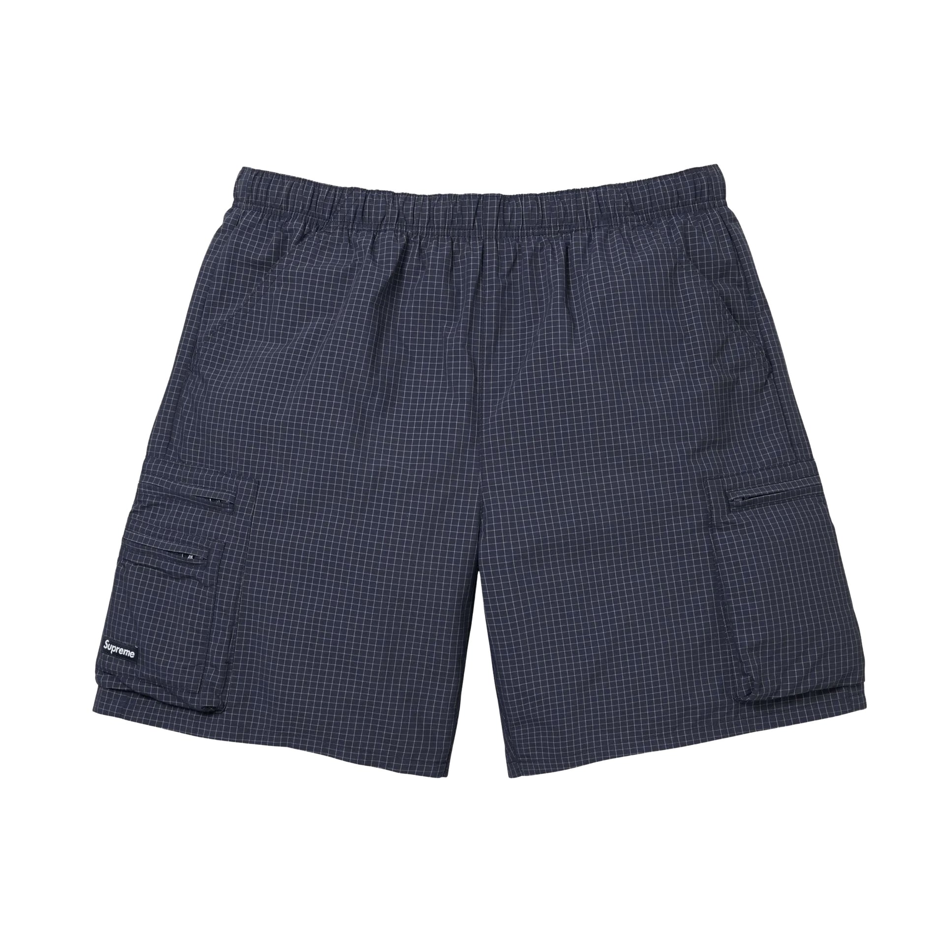 Supreme Navy Ripstop Cargo Water Shorts