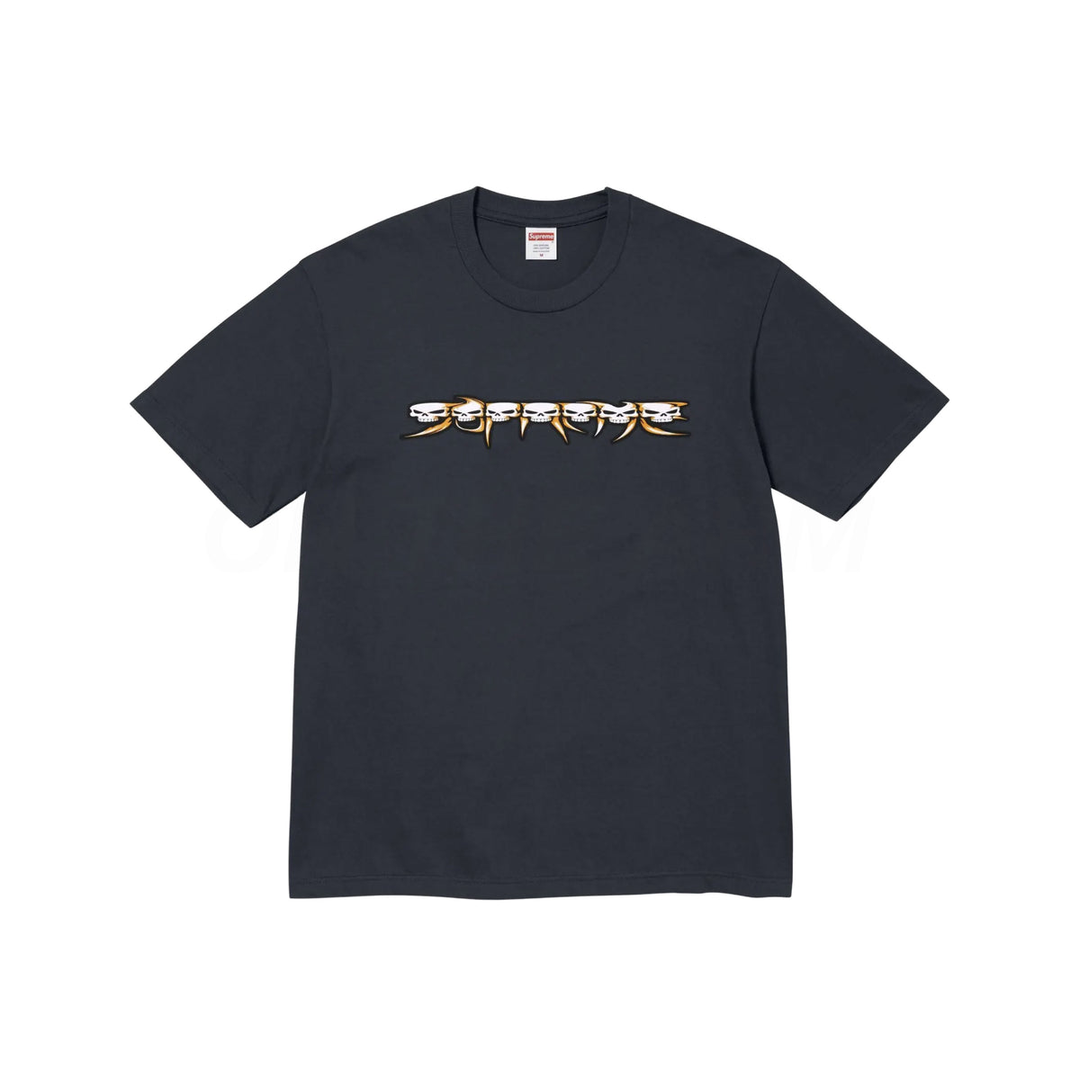 Supreme Navy Spellout Tee