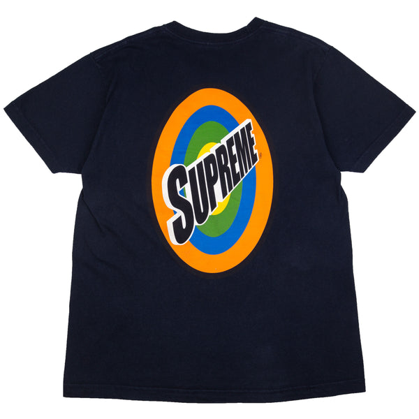 Supreme Navy Spin Tee PRE-OWNED