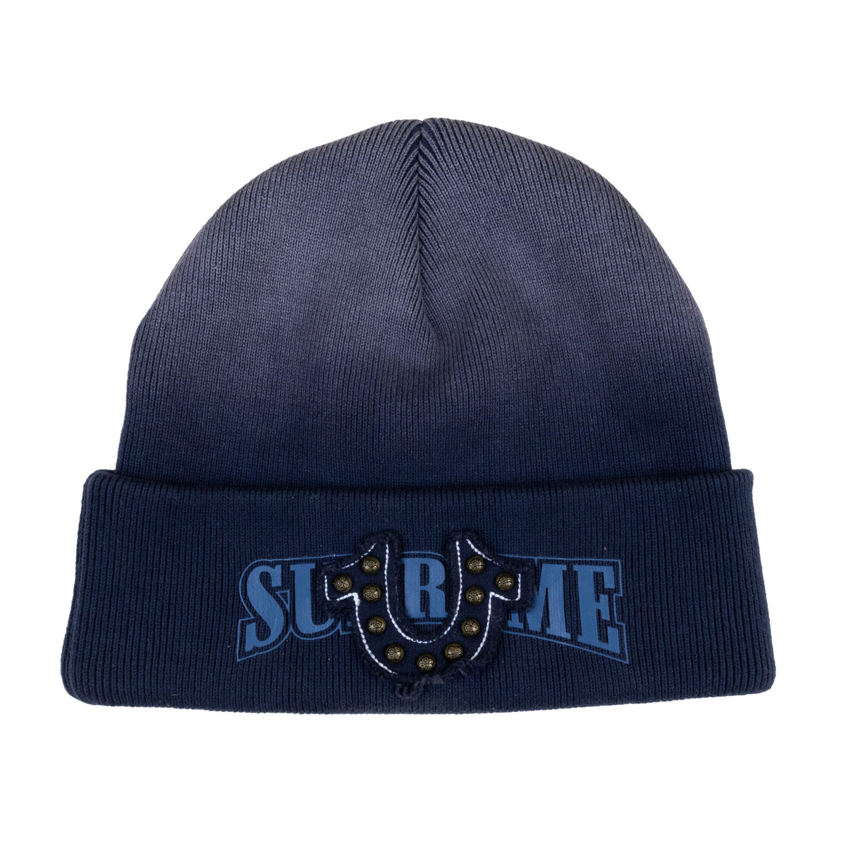 Supreme Navy True Religion Beanie PRE-OWNED