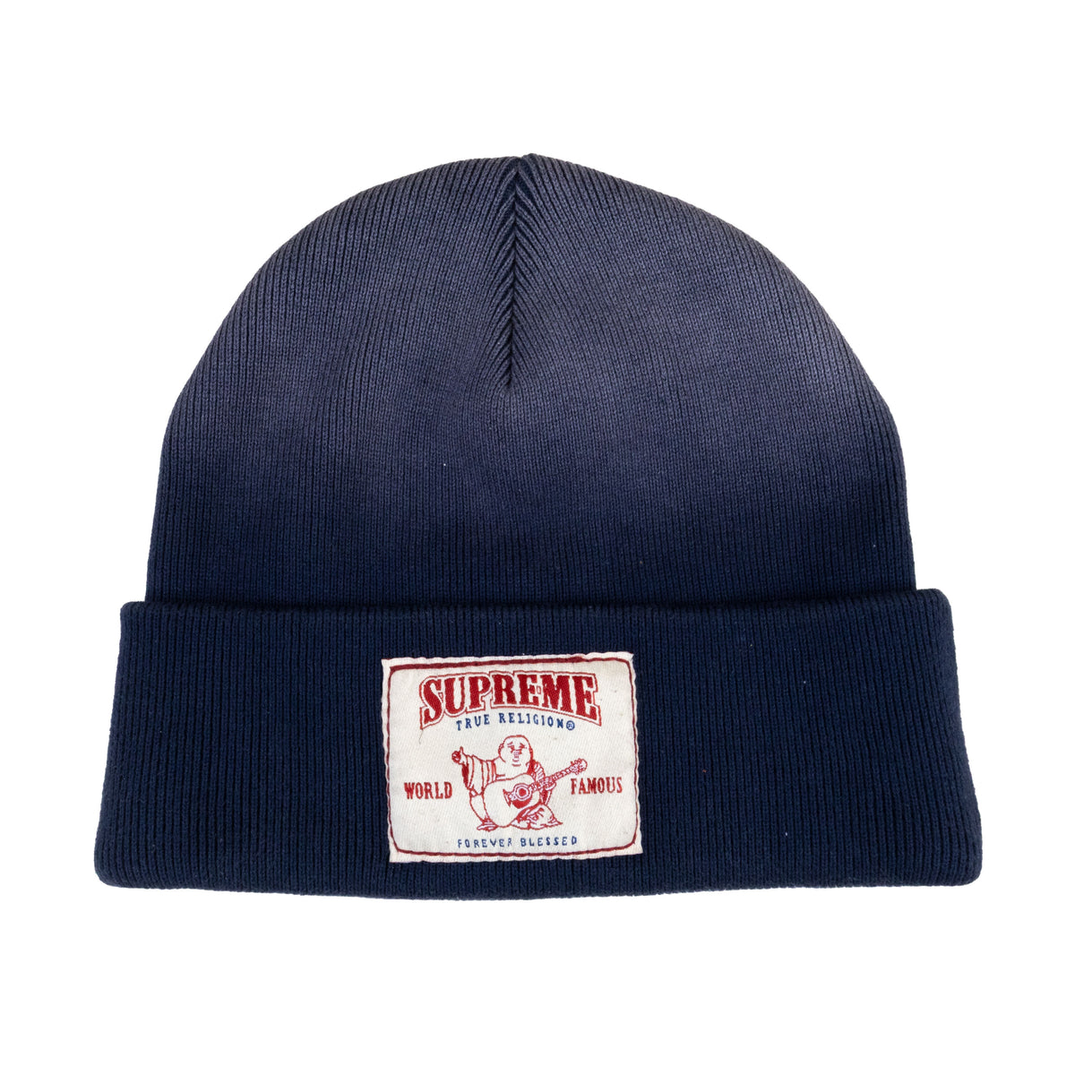 Supreme Navy True Religion Beanie PRE-OWNED