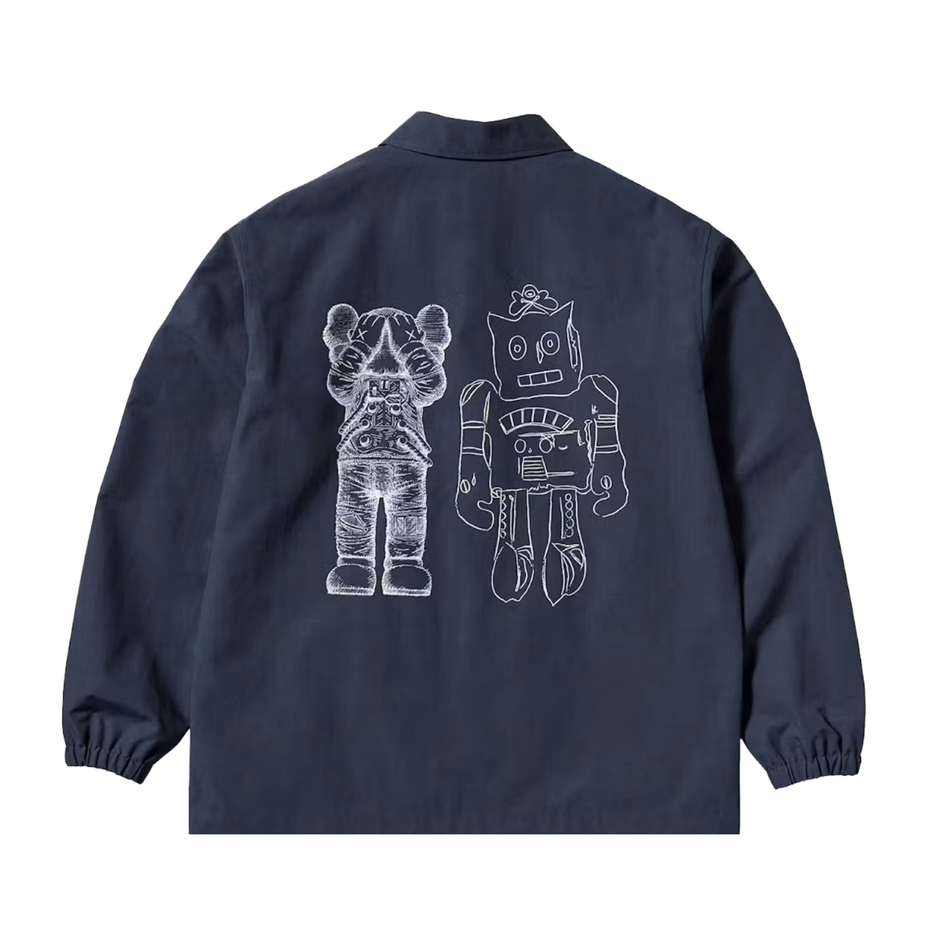 Uniqlo Navy Kaws Andy Warhol Coach Jacket