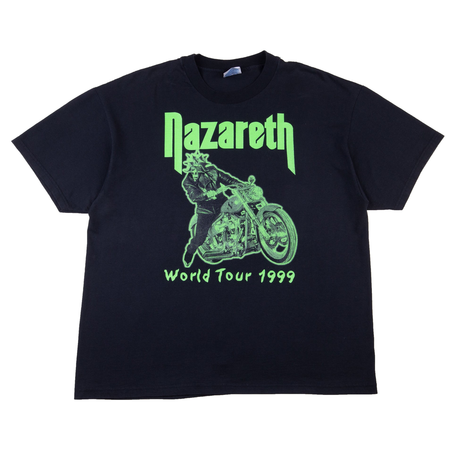 Vintage Black Nazareth World Tour Tee (1999)