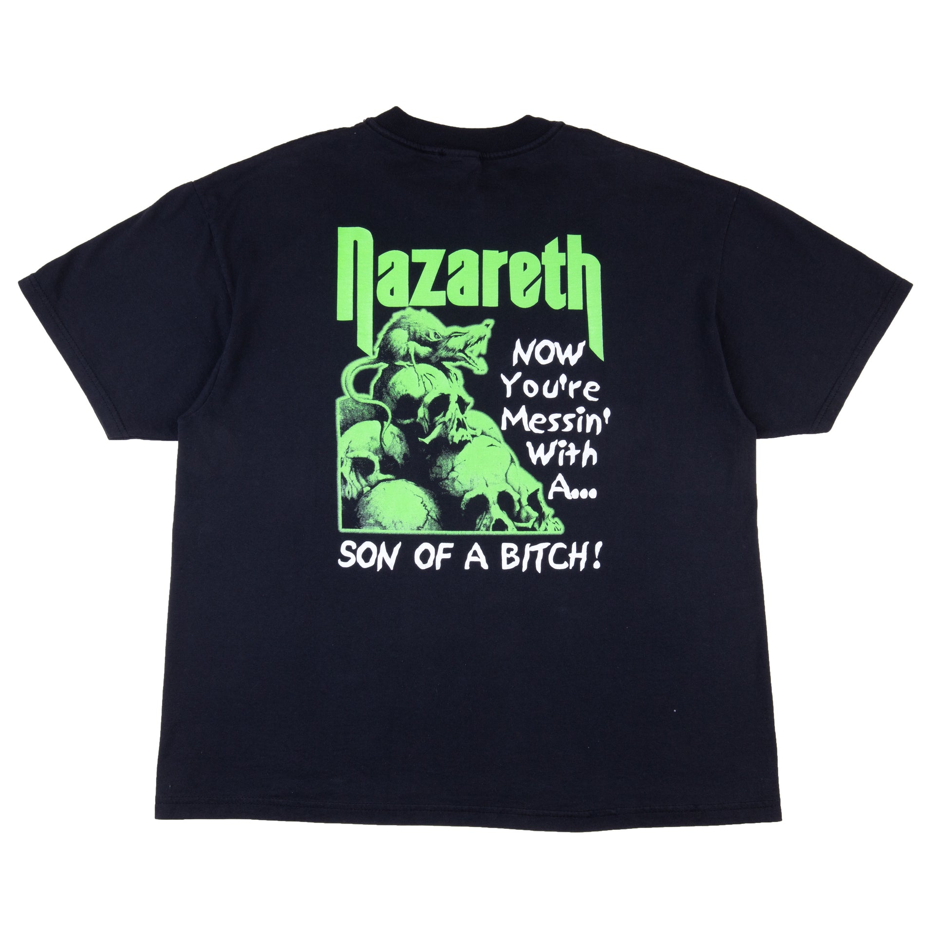 Vintage Black Nazareth World Tour Tee (1999)